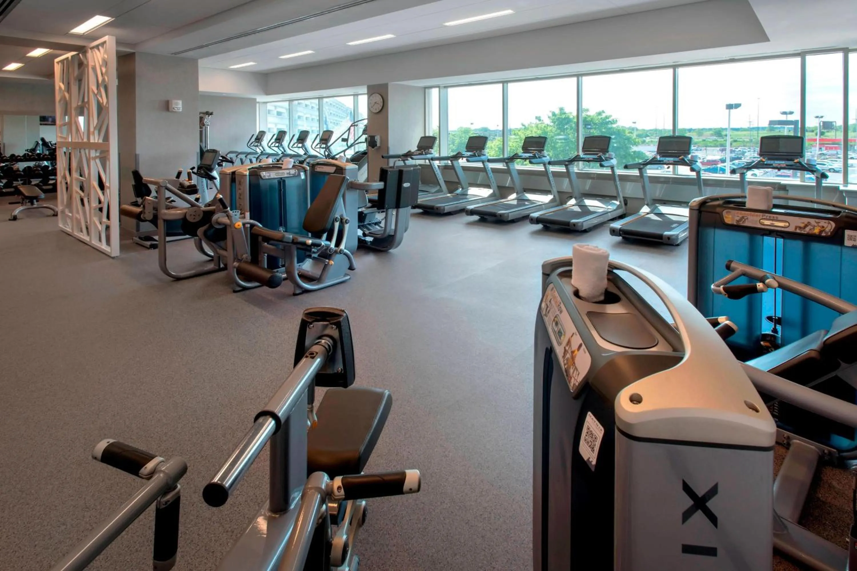 Fitness centre/facilities in Philadelphia Airport Marriott