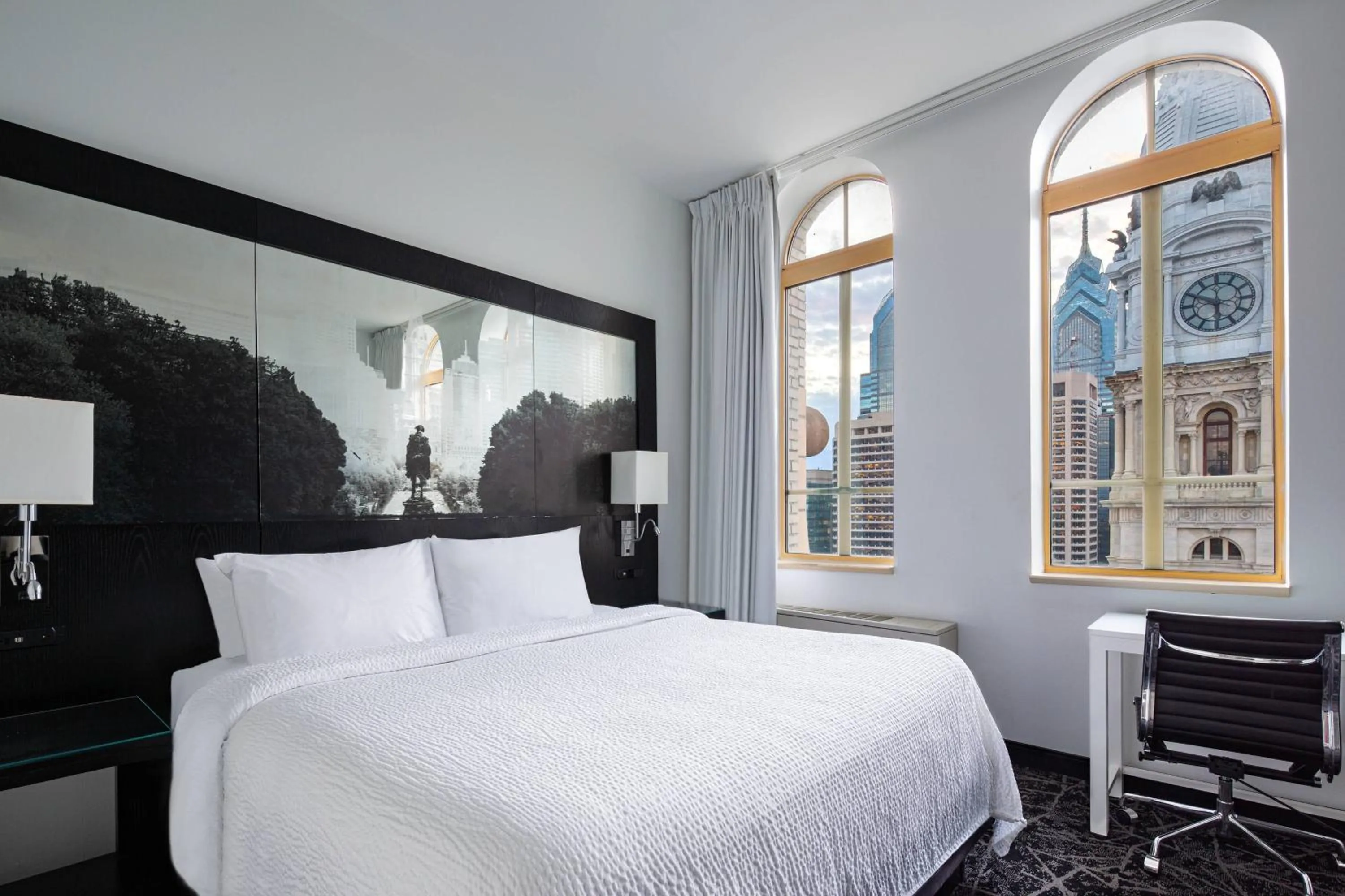 Bedroom, Bed in Residence Inn by Marriott Philadelphia Center City