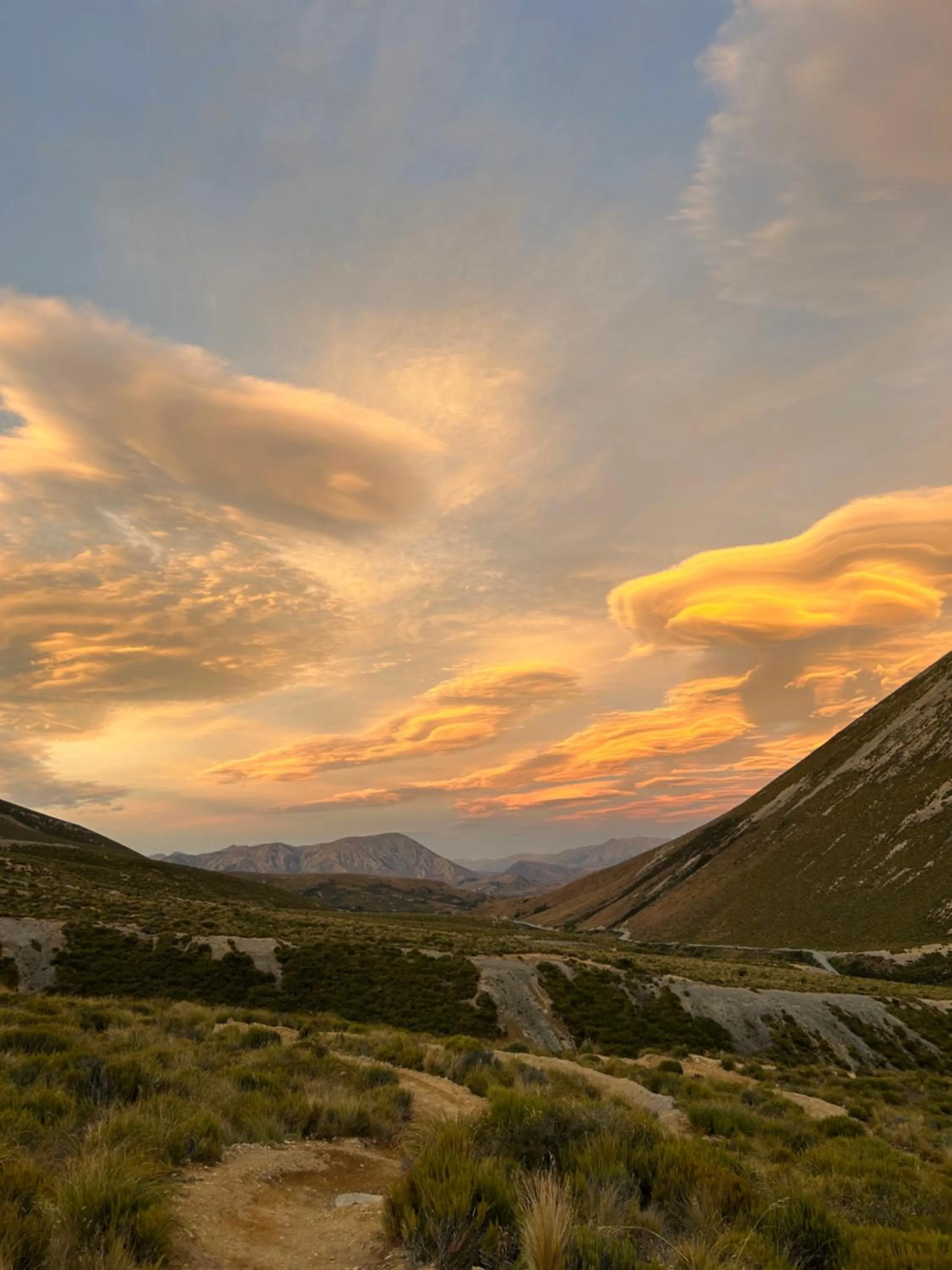 Mountain view in Porters Lodge