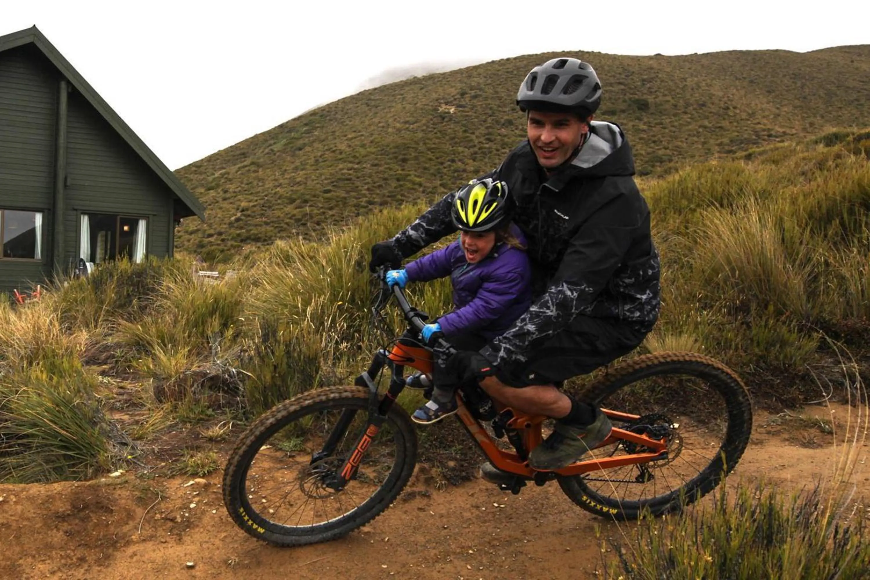 Cycling in Porters Lodge