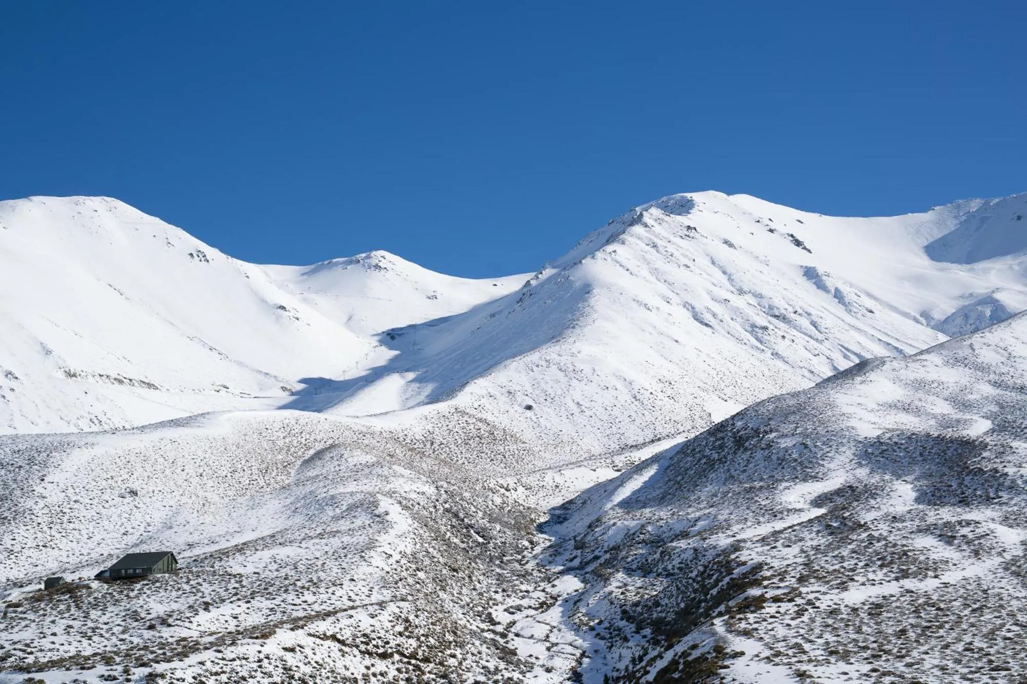 Mountain view in Porters Lodge
