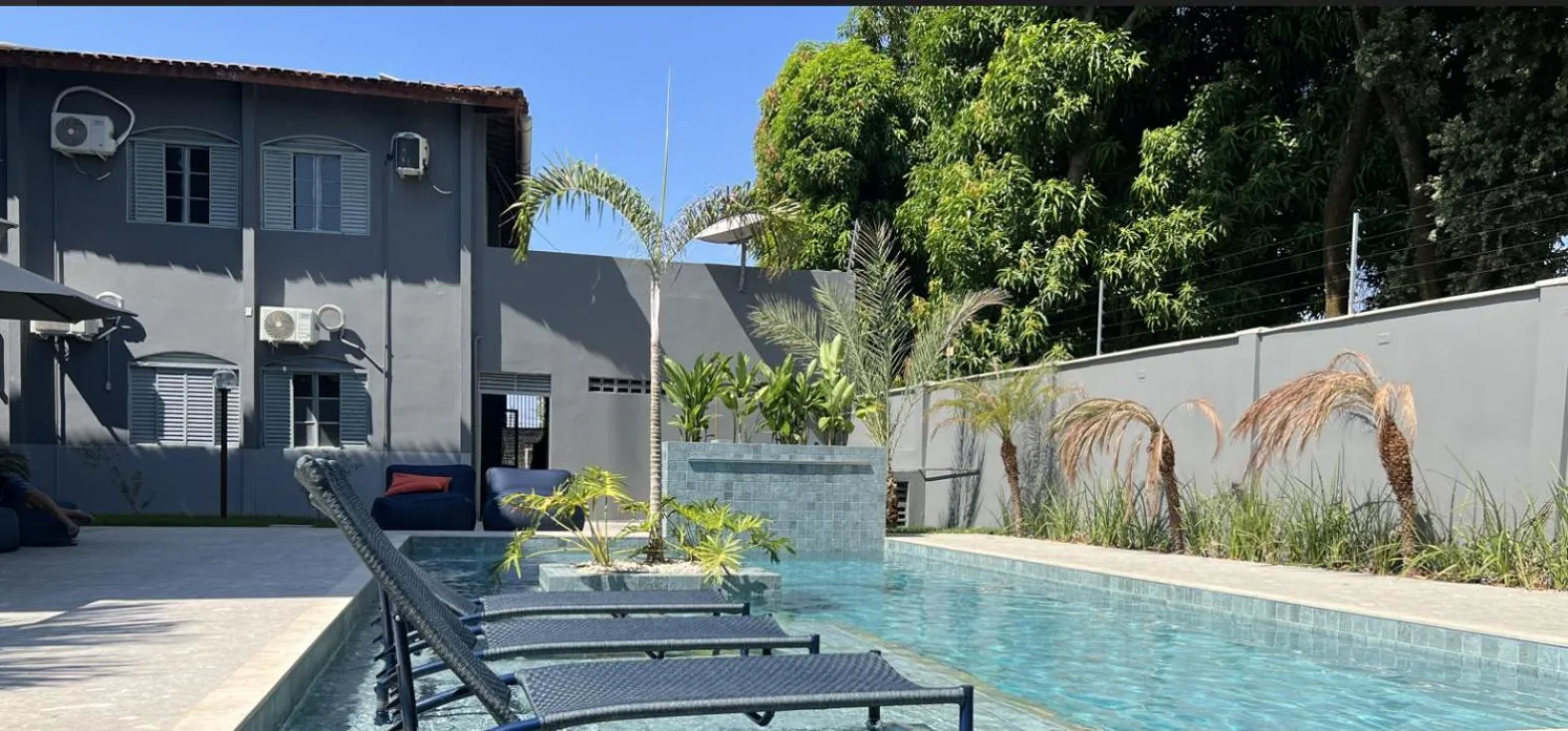 Garden in Uiramutam Palace Hotel