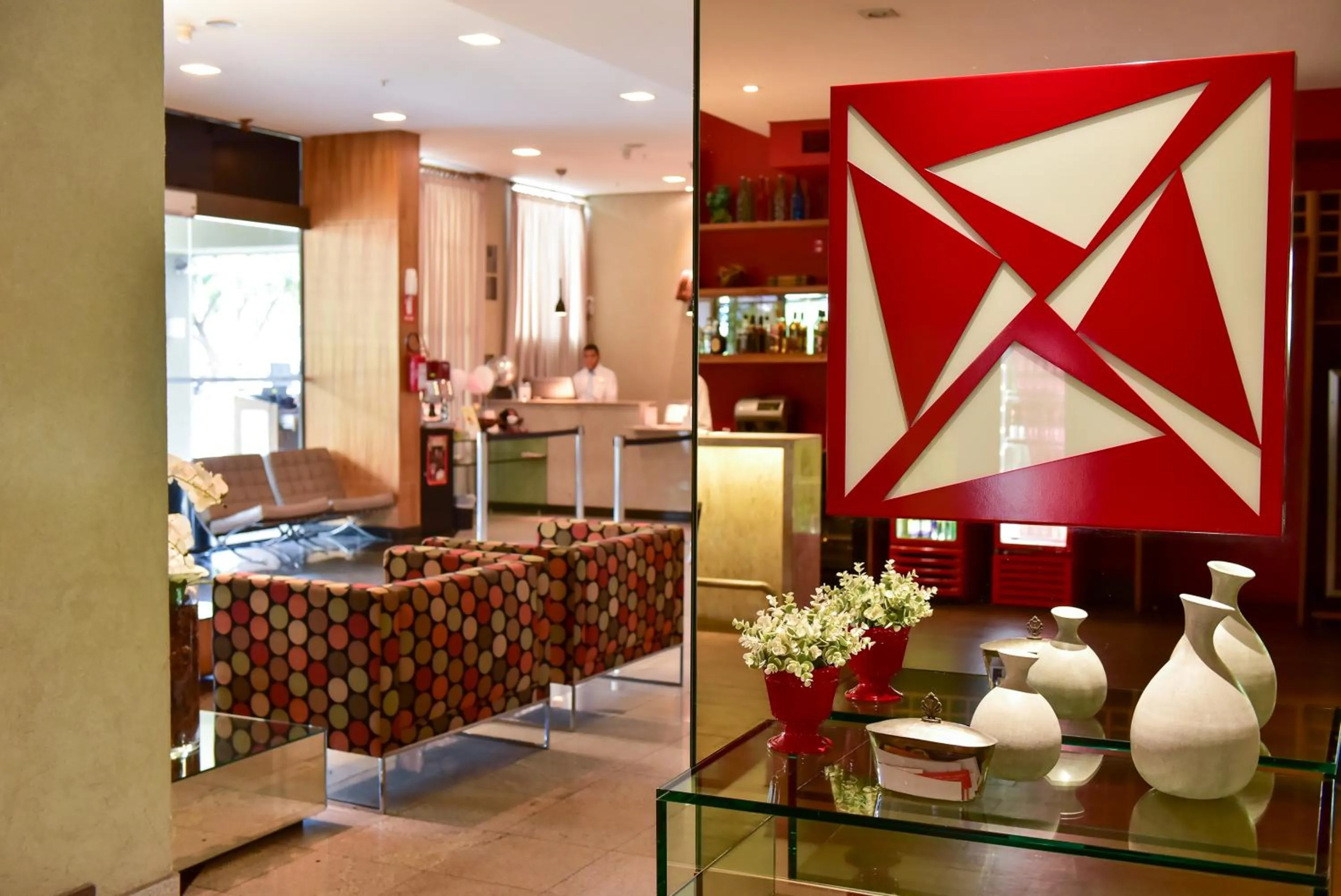 Lobby or reception in Comfort Hotel Goiânia