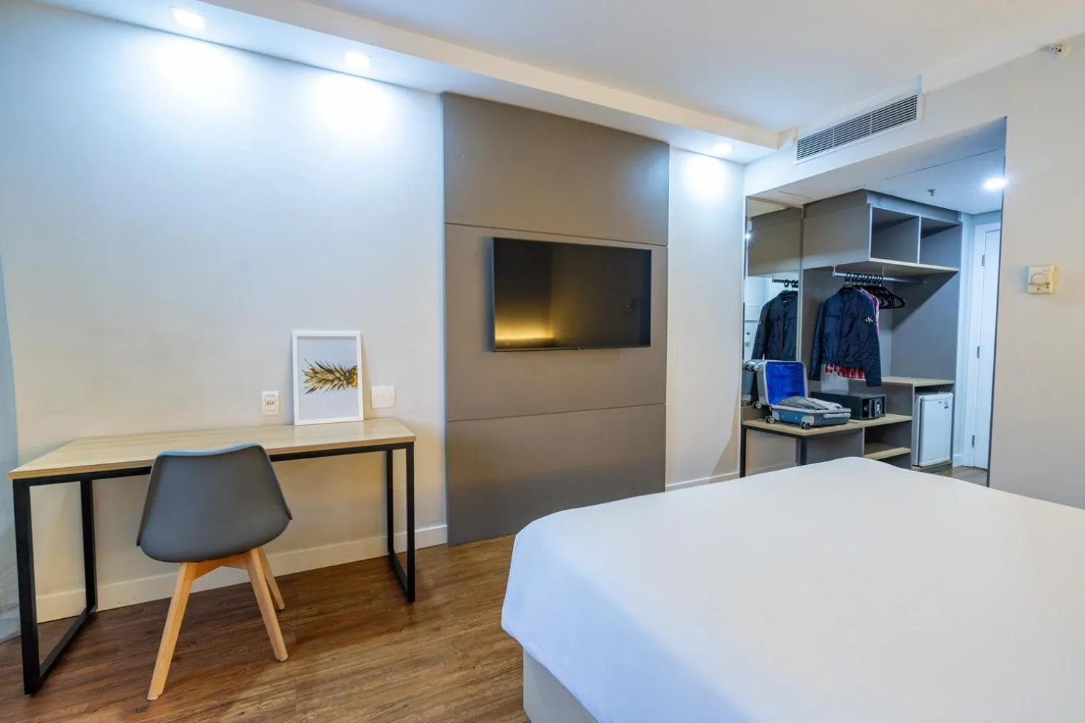 Bedroom, Bed in Intercity São Paulo Berrini