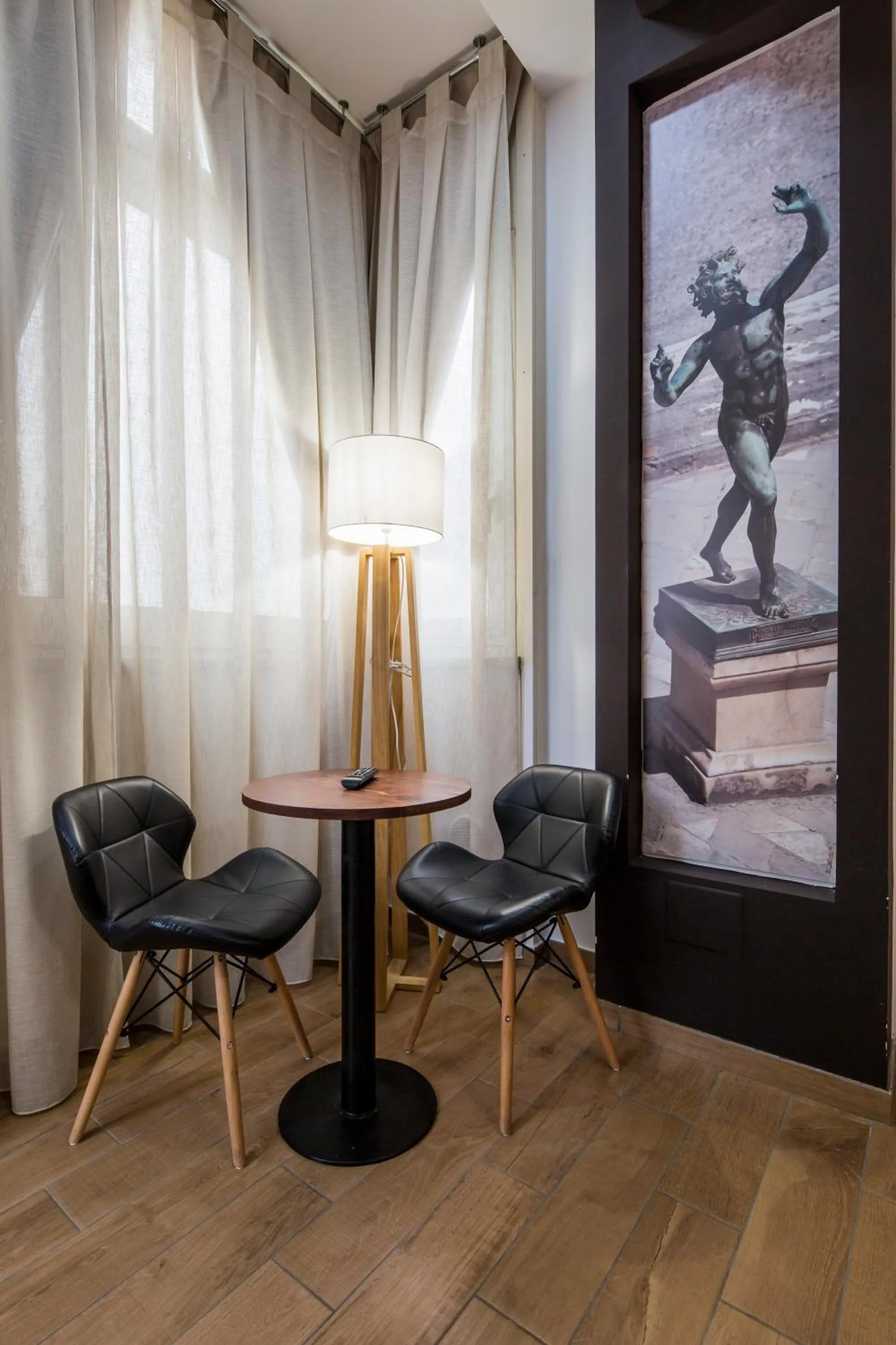 Seating area in Pompei Centrum