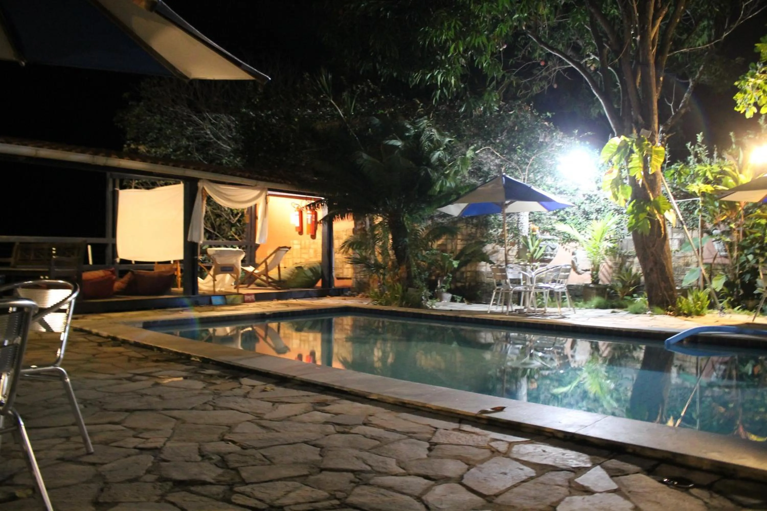 Swimming pool in Pousada Marajoara - Pipa