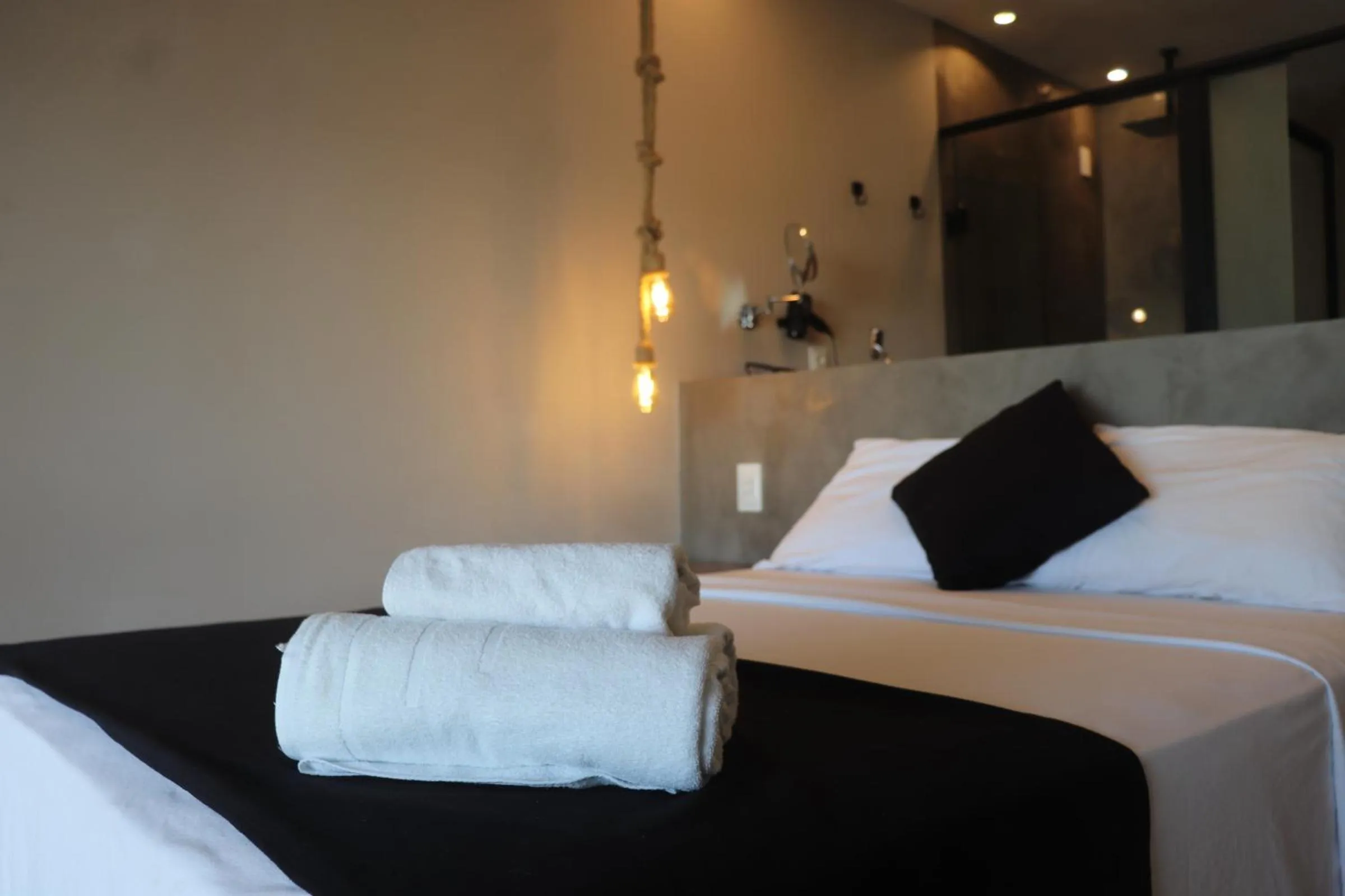 Bed in Pousada Marajoara - Pipa