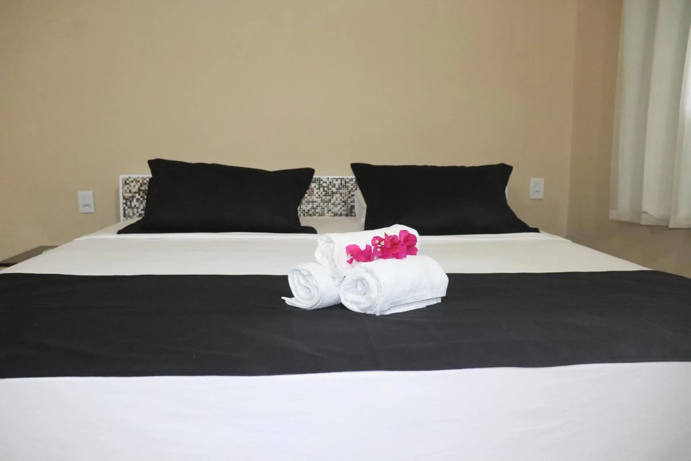 Bed in Pousada Marajoara - Pipa