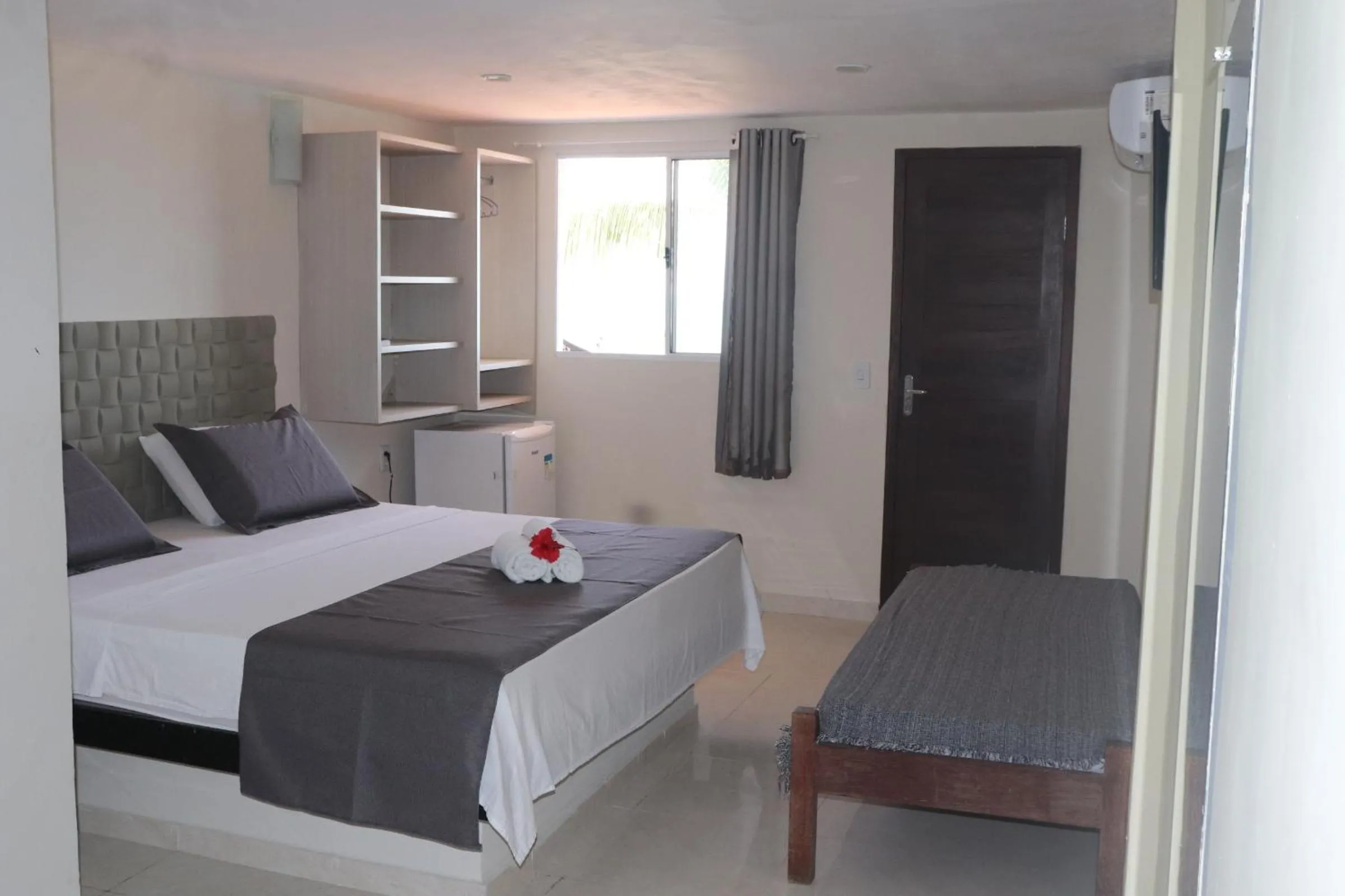 Bed in Pousada Marajoara - Pipa