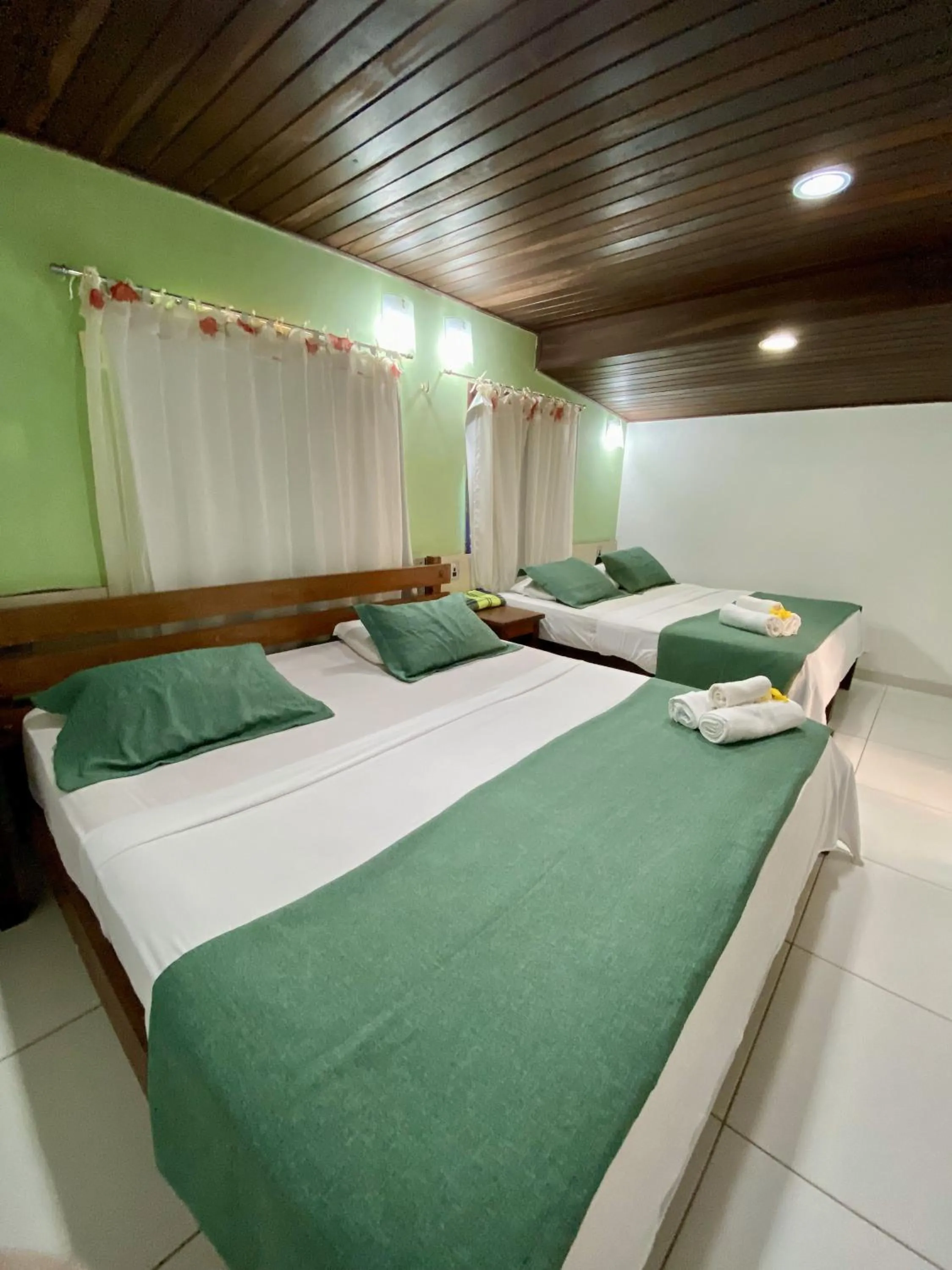 Bed in Pousada Marajoara - Pipa