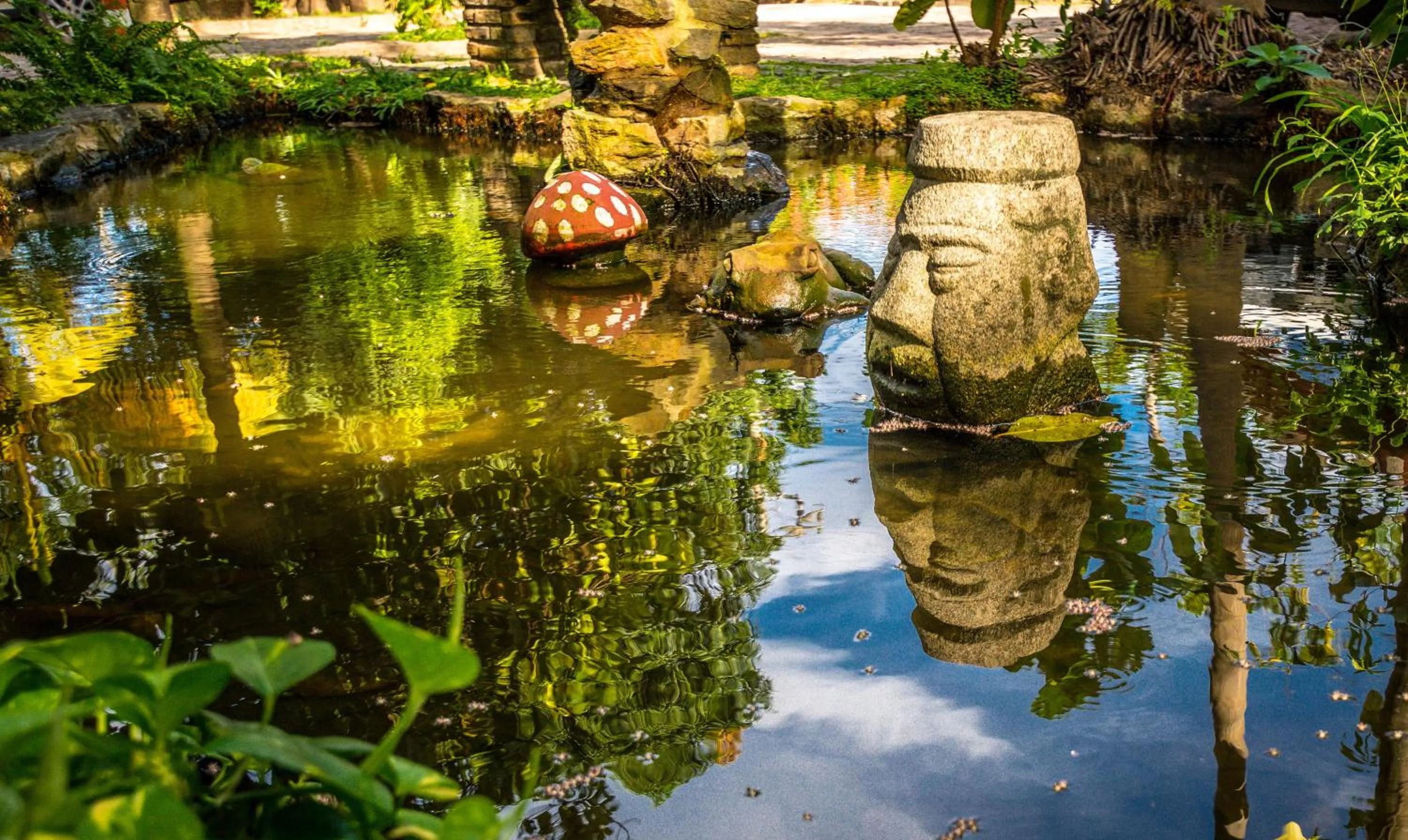 Garden in Pousada Marajoara - Pipa