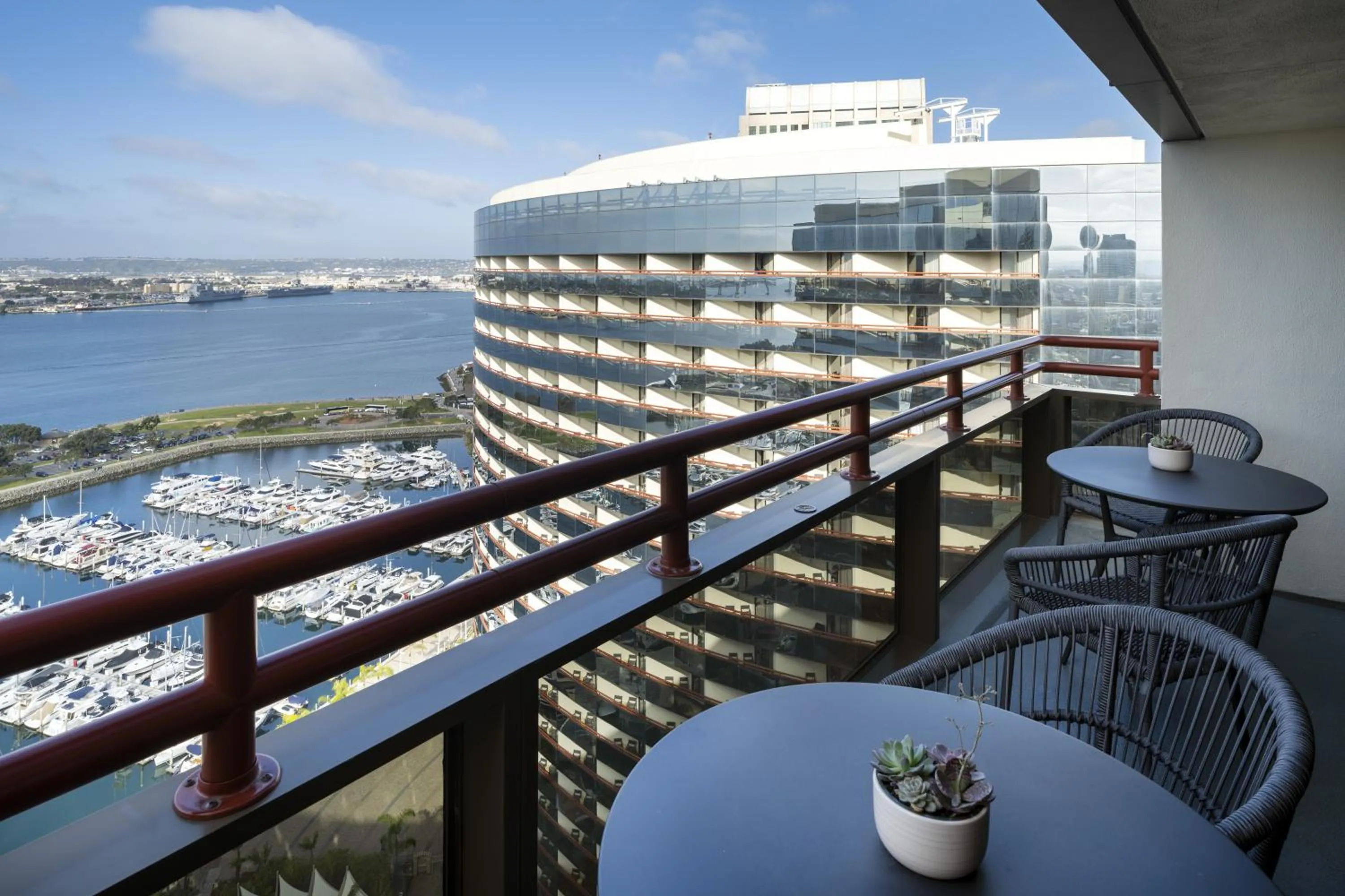 Sea view in Marriott Marquis San Diego Marina