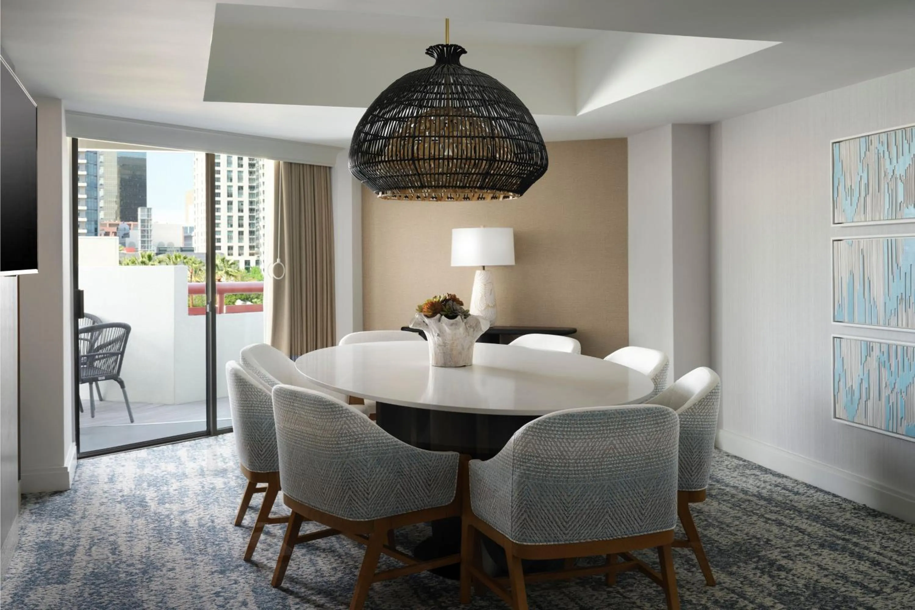 Photo of the whole room in Marriott Marquis San Diego Marina