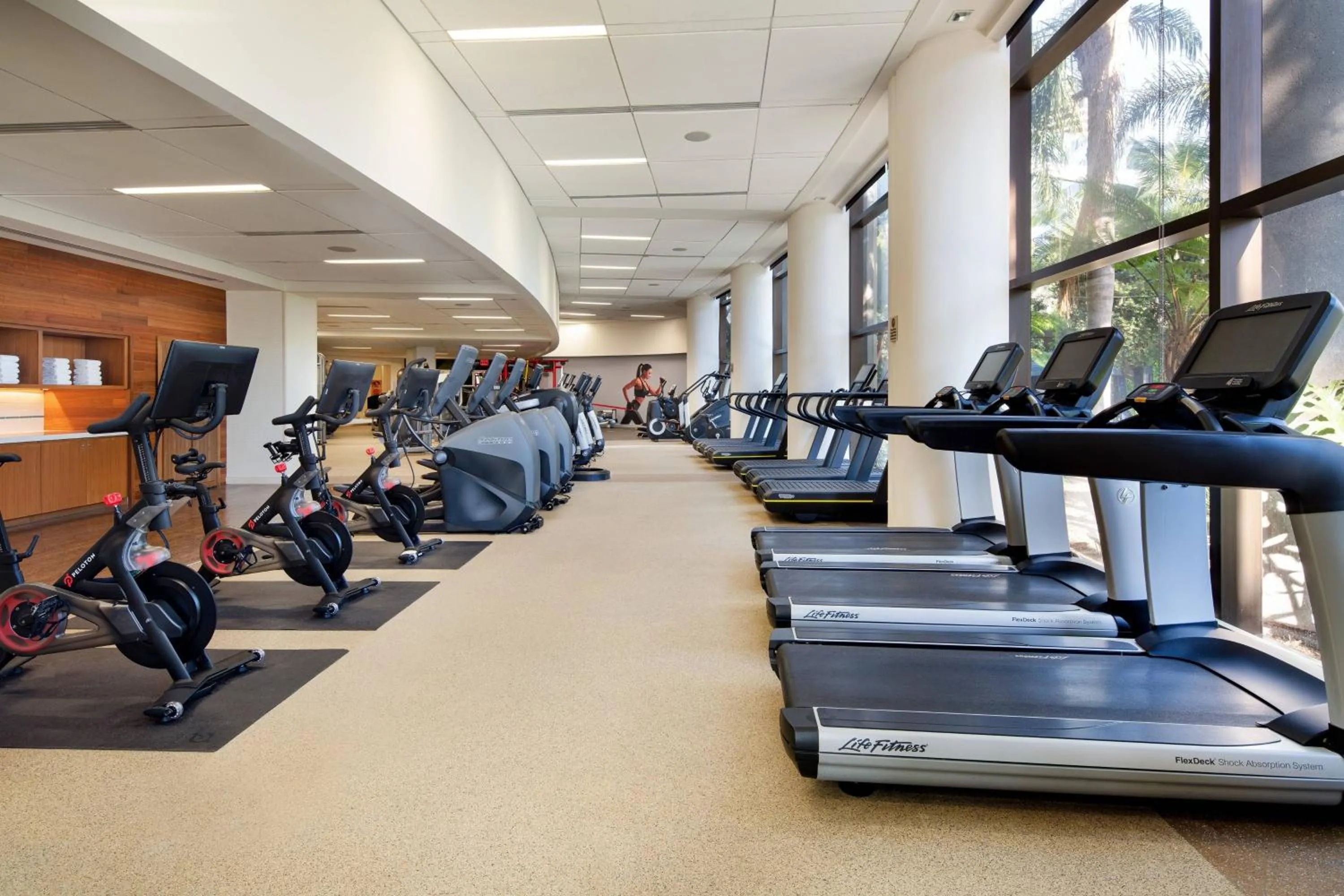 Fitness centre/facilities in Marriott Marquis San Diego Marina