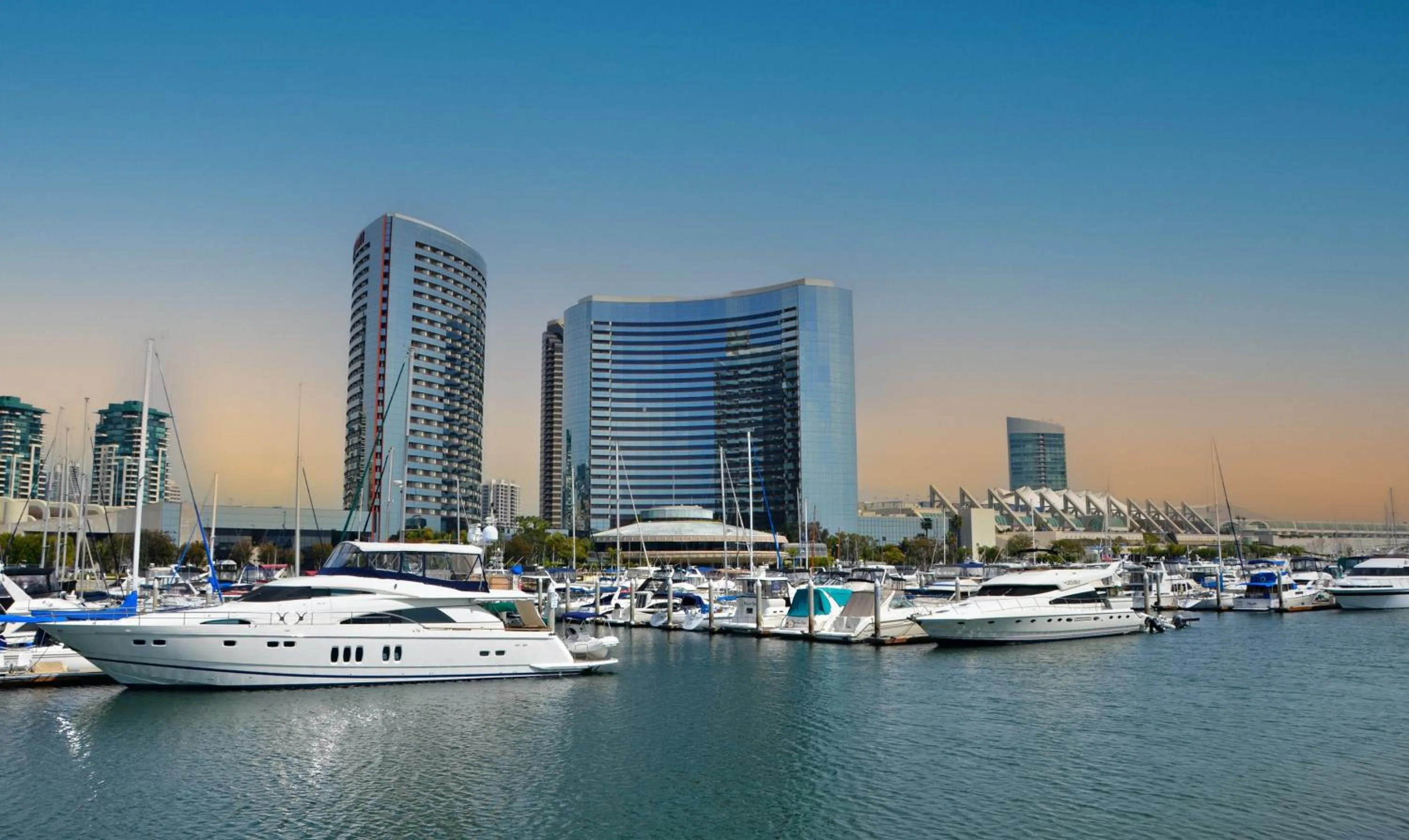 View (from property/room) in Marriott Marquis San Diego Marina