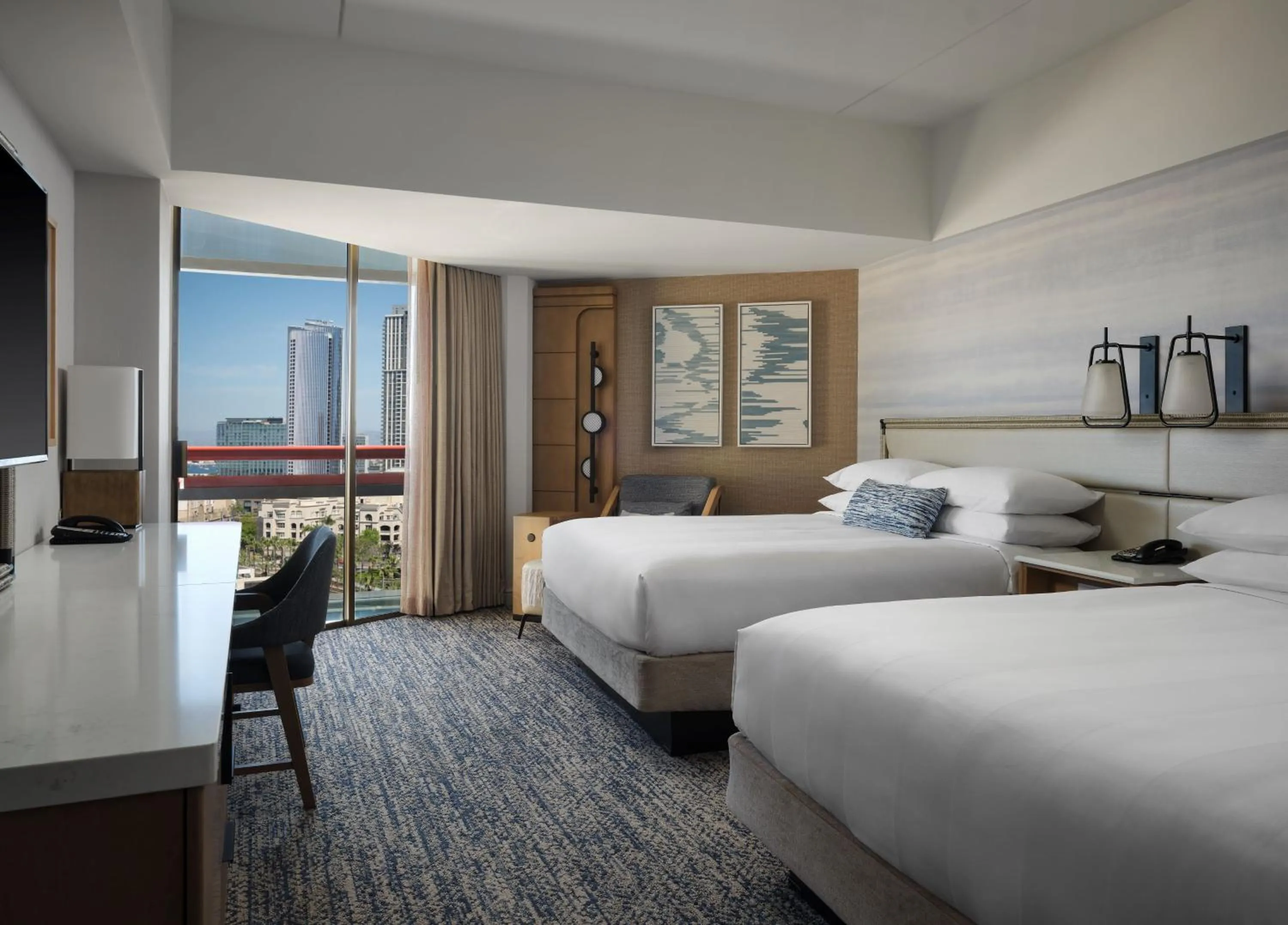 Bedroom, Bed in Marriott Marquis San Diego Marina