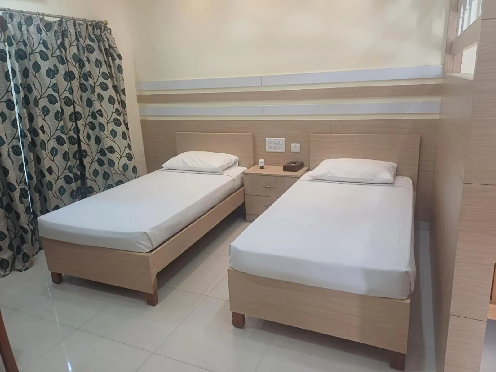 Bed in Indo Hokke Hotel