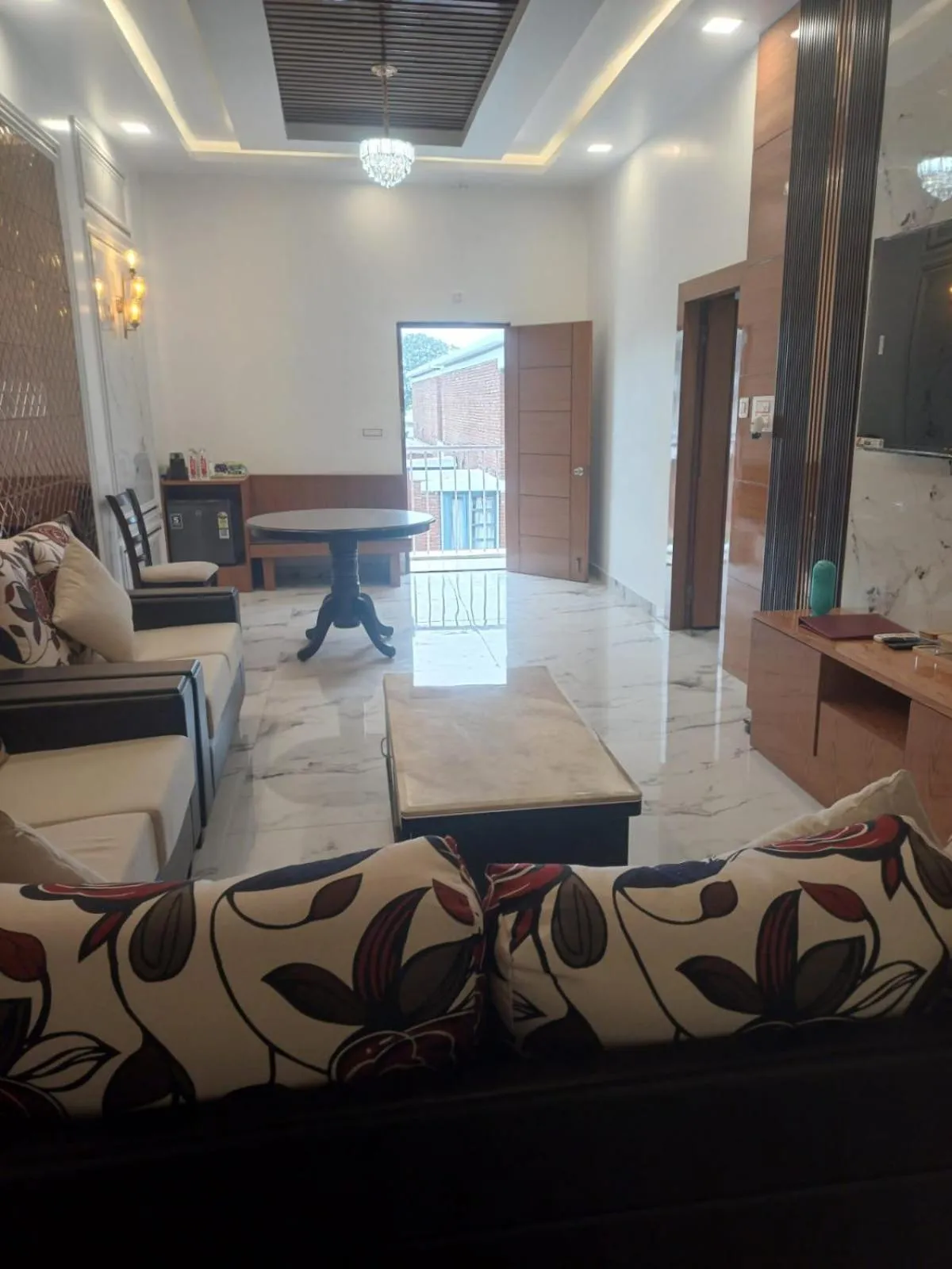 Seating area, Bed in Indo Hokke Hotel