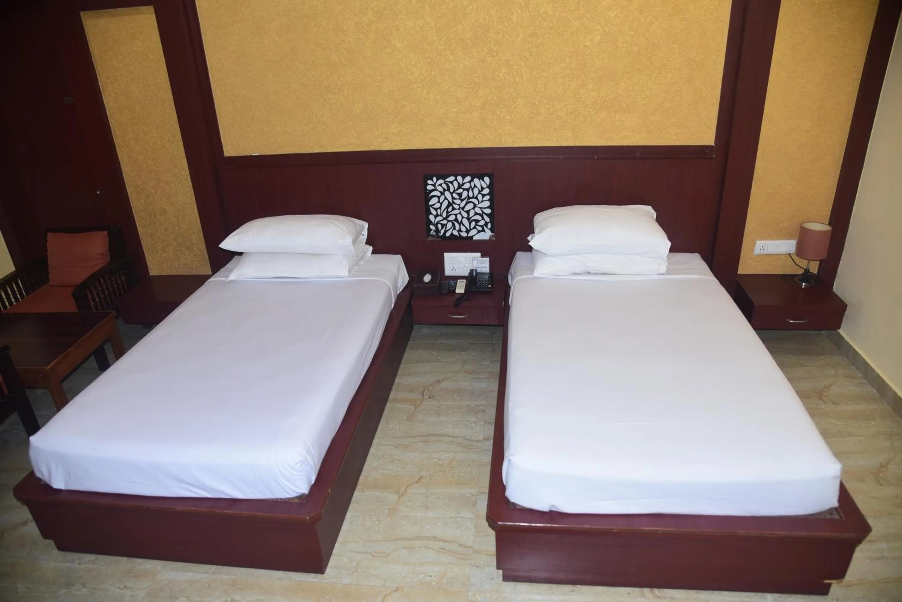 Bed in Indo Hokke Hotel