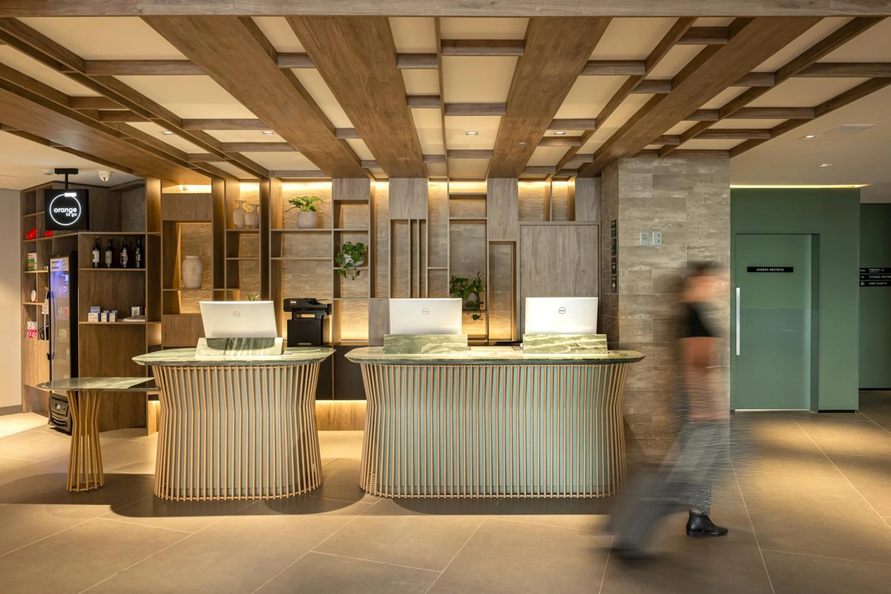 Lobby or reception in Intercity Porto Alegre Aeroporto