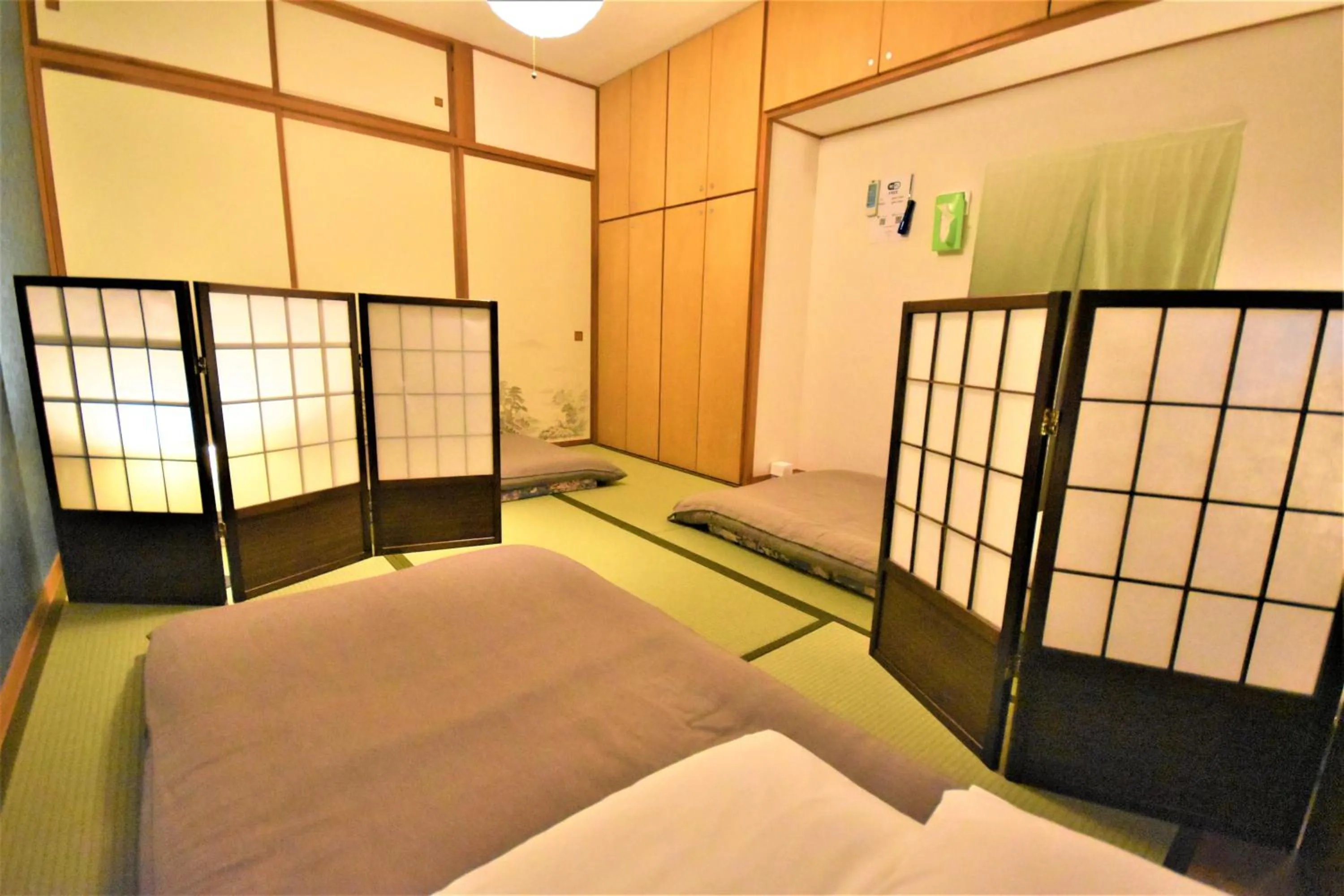 Bedroom, Bed in Hakone Guest House gaku.