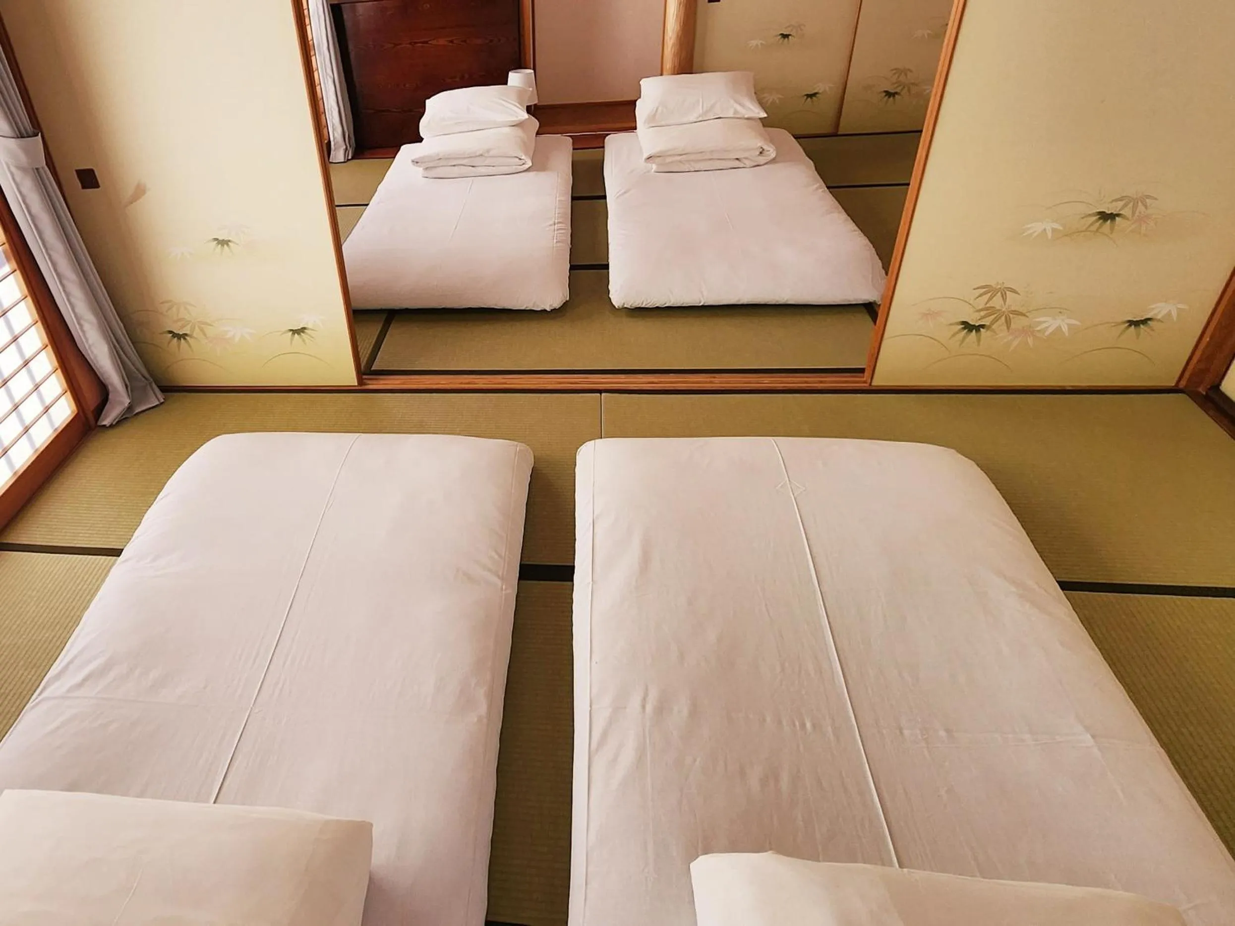 Bedroom, Bed in Hakone Guest House gaku.