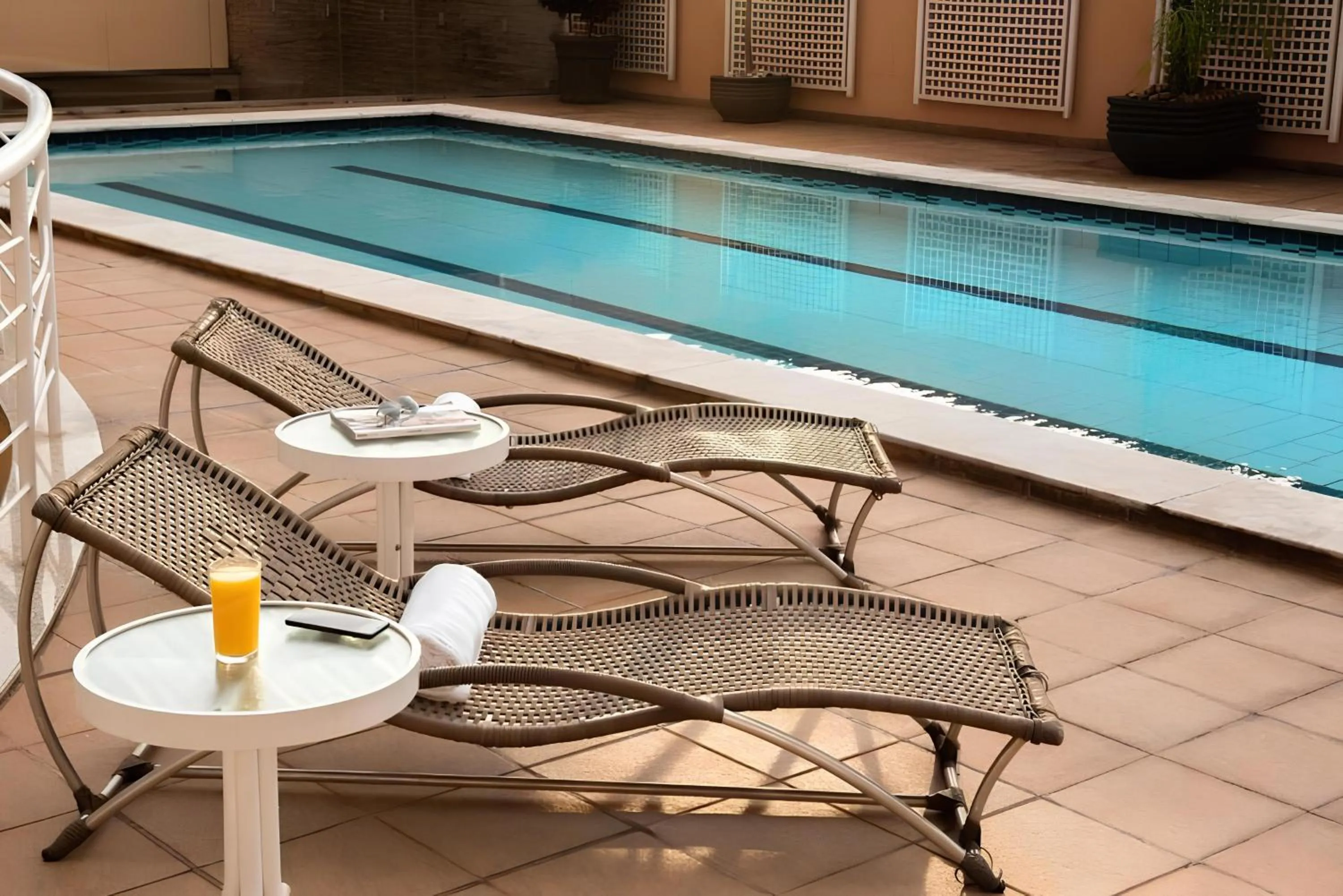 Swimming pool in Intercity Cuiabá