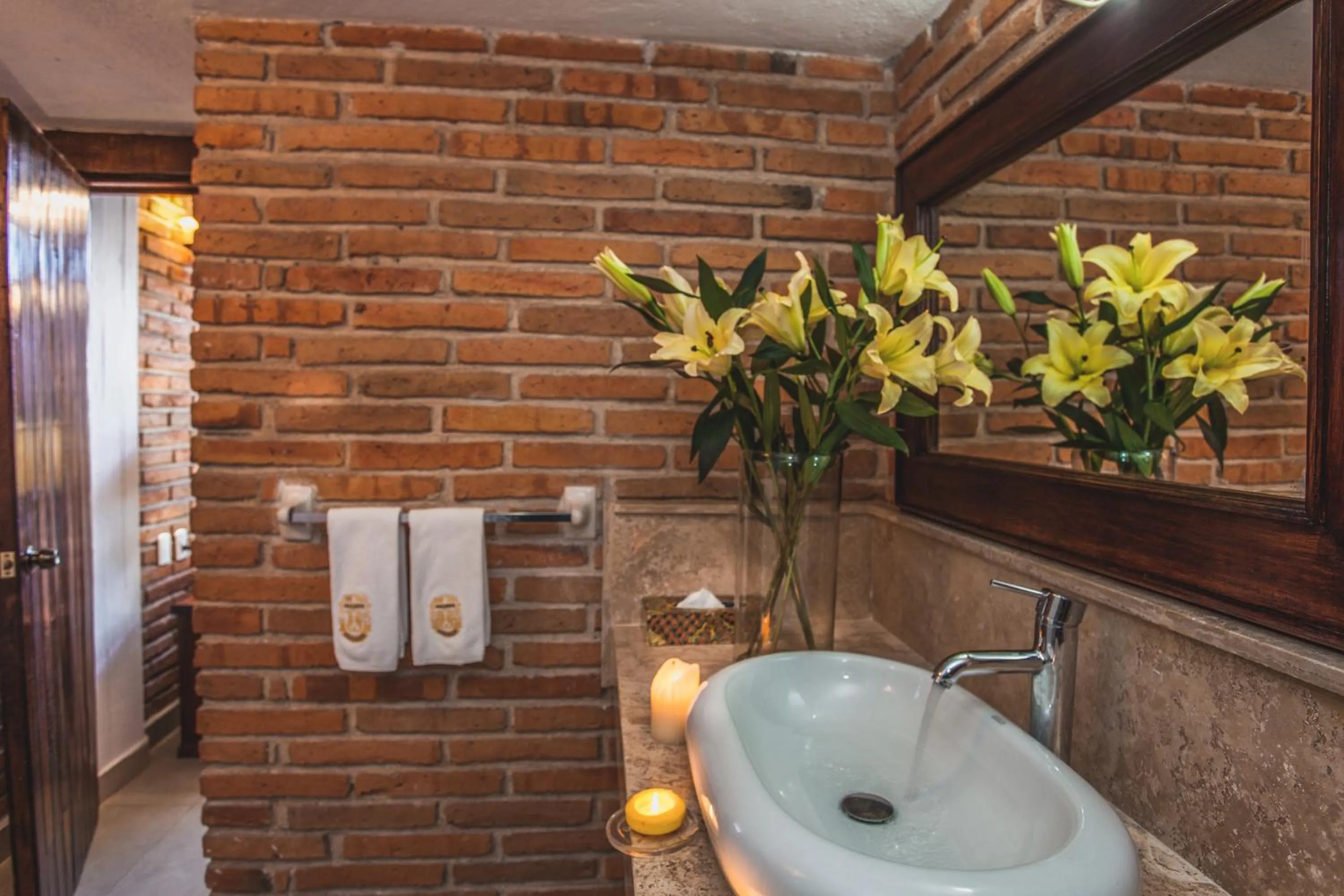Bathroom in Vallarta Shores Beach Hotel