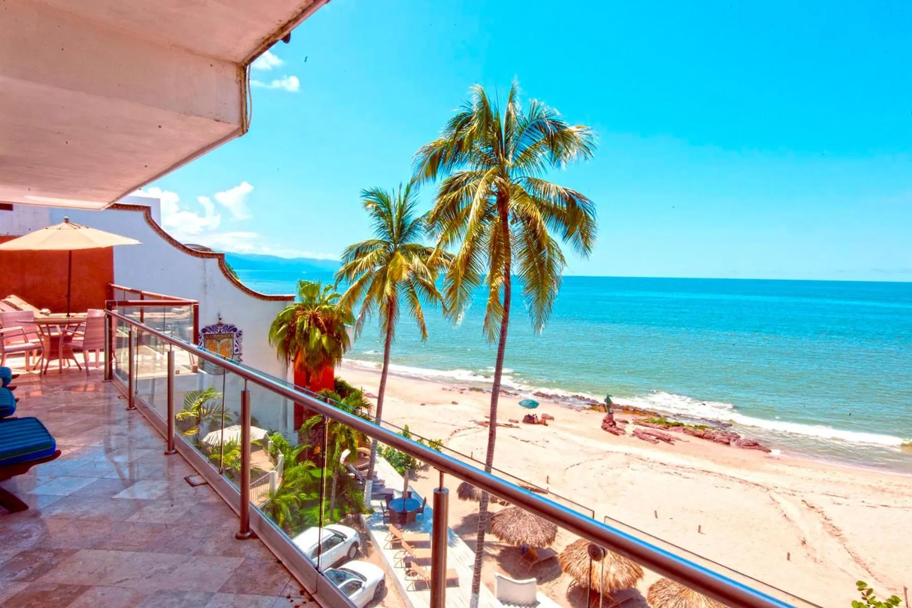 Sea view in Vallarta Shores Beach Hotel