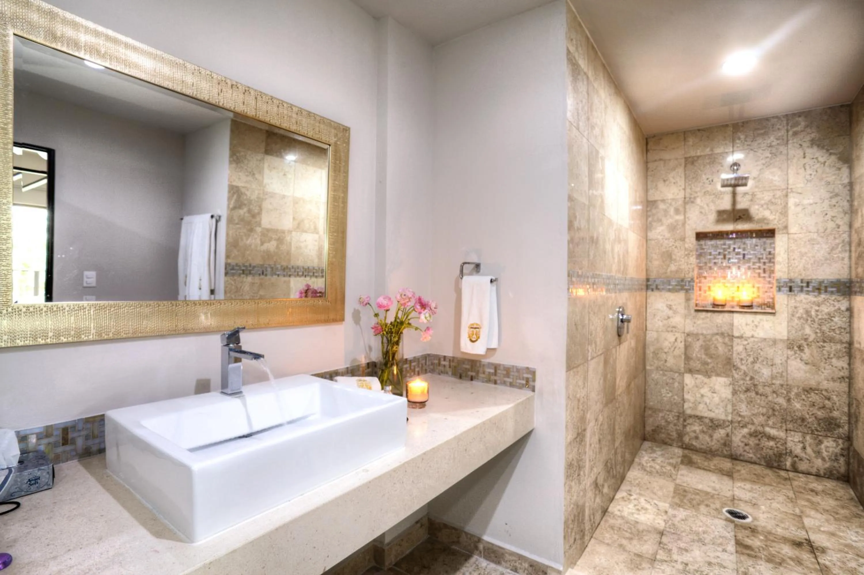 Bathroom in Vallarta Shores Beach Hotel