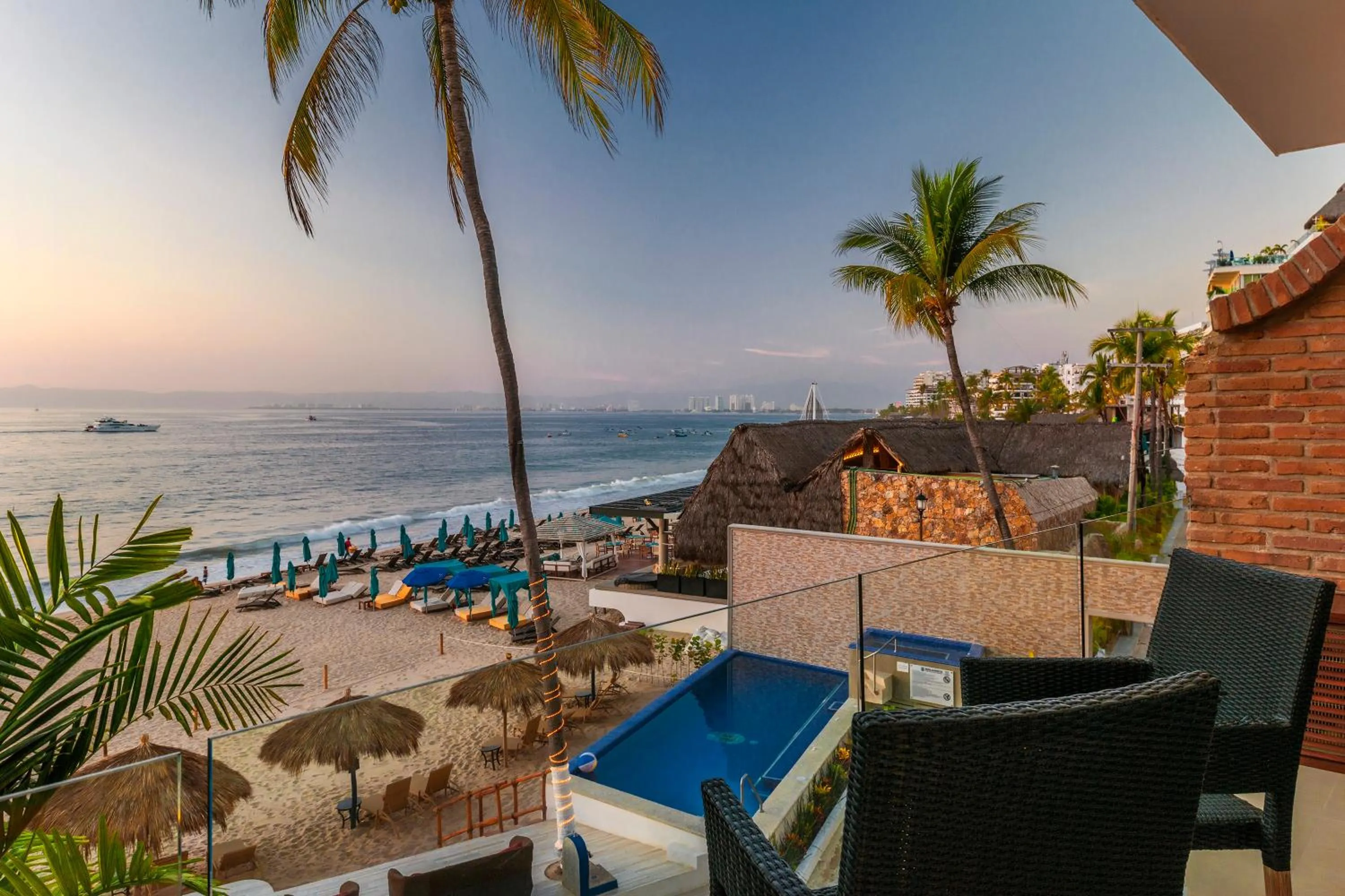 Balcony/Terrace in Vallarta Shores Beach Hotel
