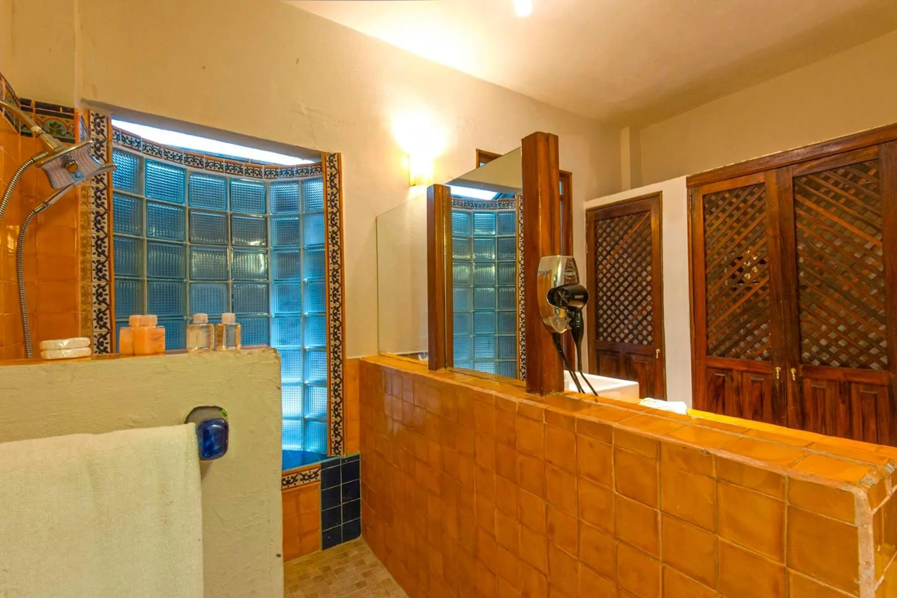 Bathroom in Vallarta Shores Beach Hotel