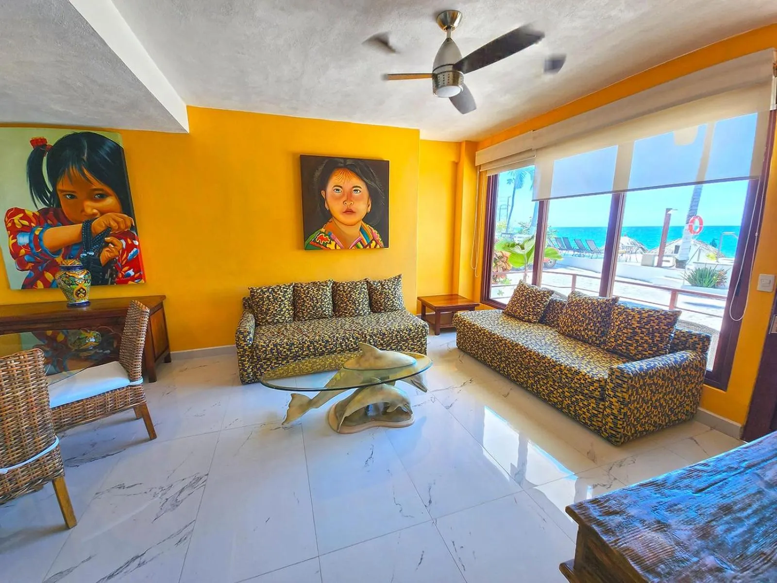 Living room in Vallarta Shores Beach Hotel