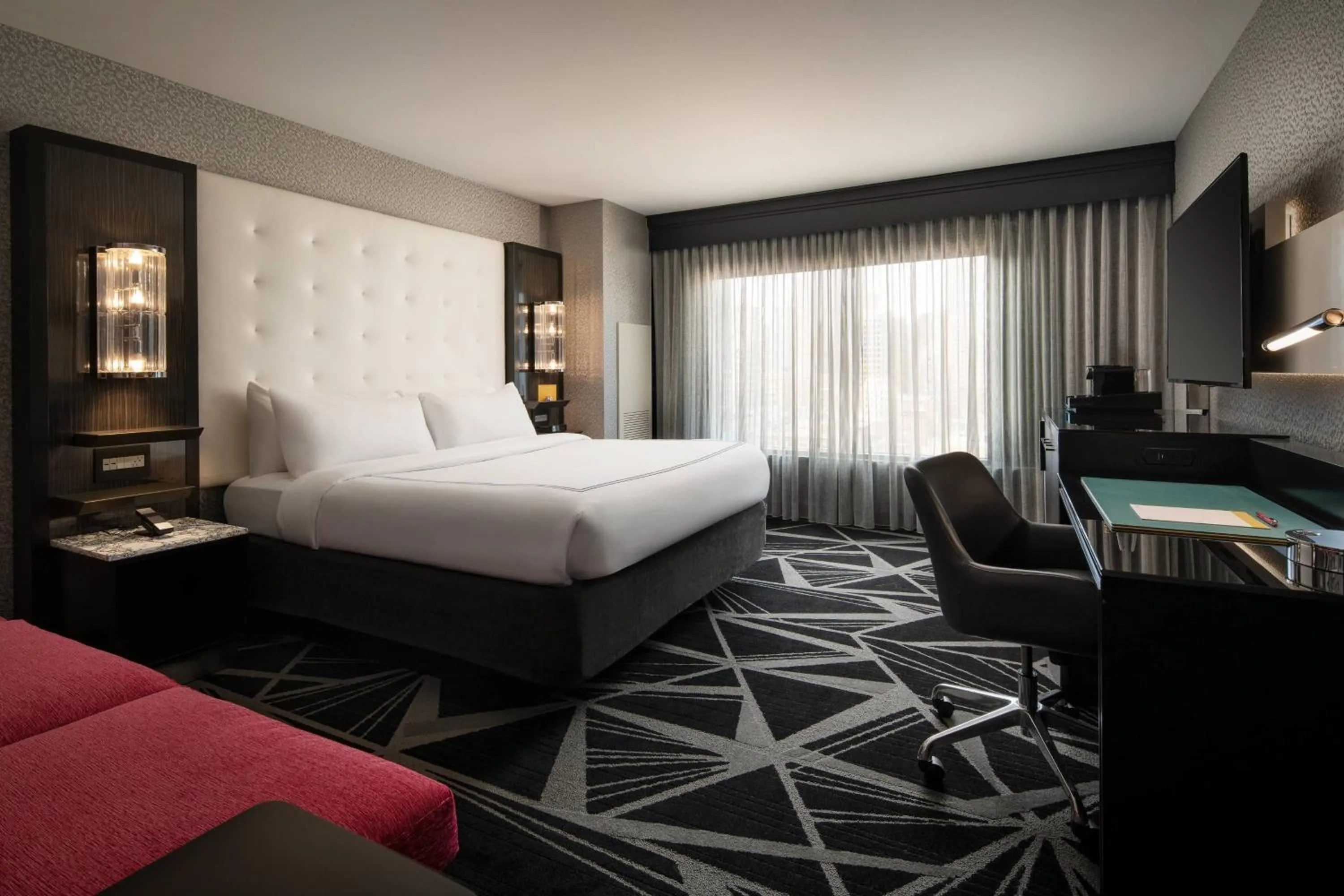 Photo of the whole room, Bed in The Clancy, Autograph Collection