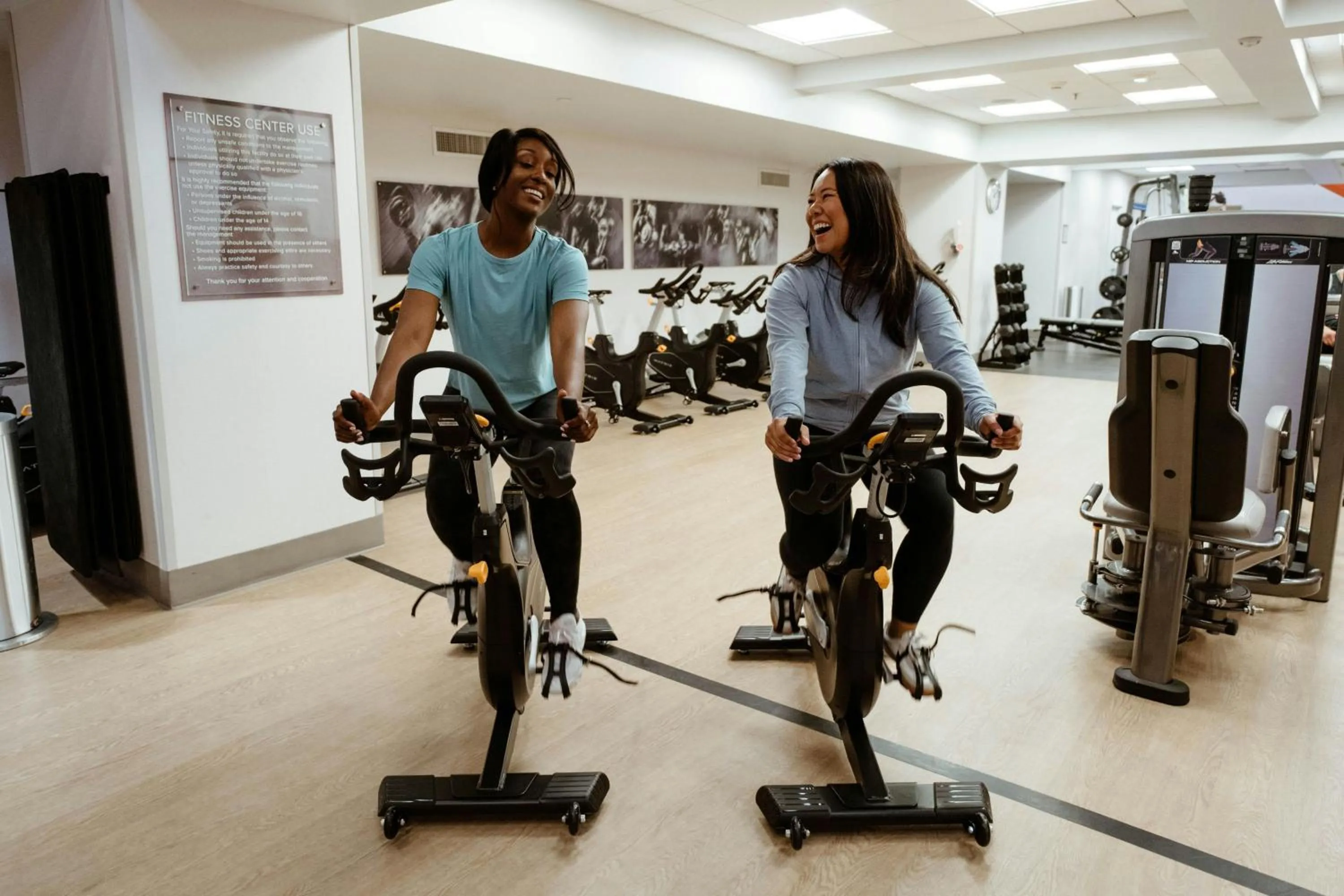 Fitness centre/facilities in San Francisco Marriott Marquis Union Square