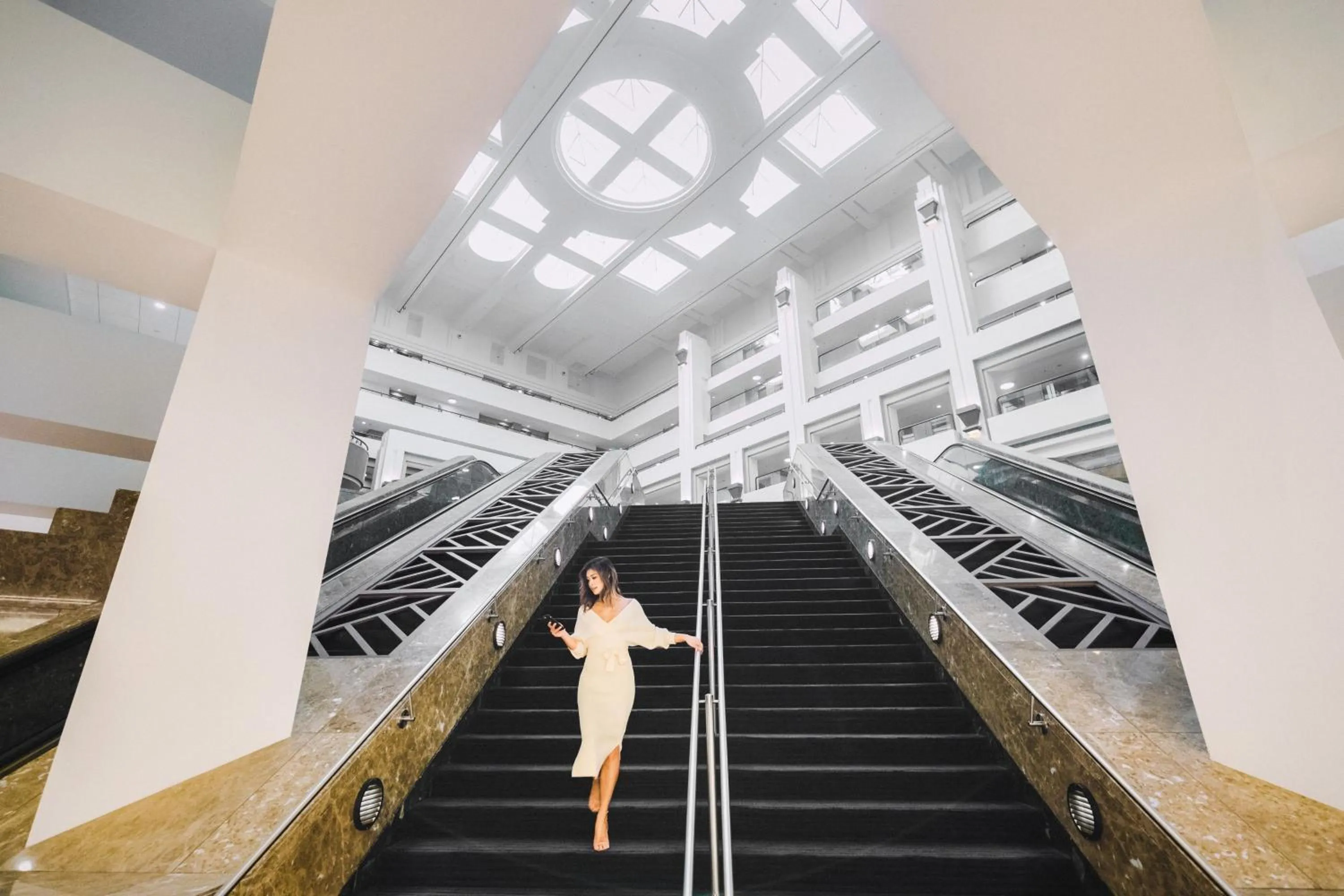 Lobby or reception in San Francisco Marriott Marquis Union Square