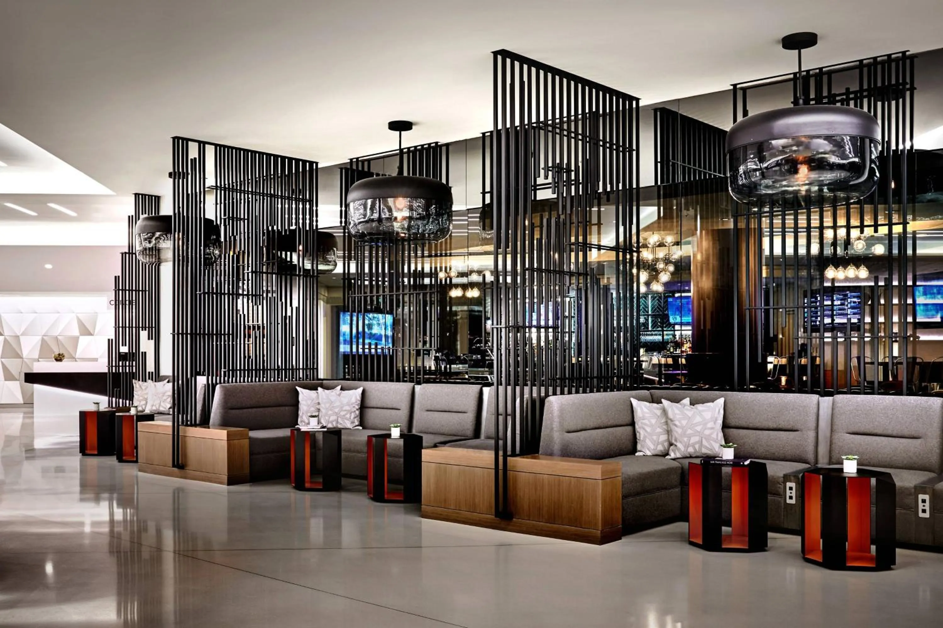 Lobby or reception in San Francisco Marriott Marquis Union Square