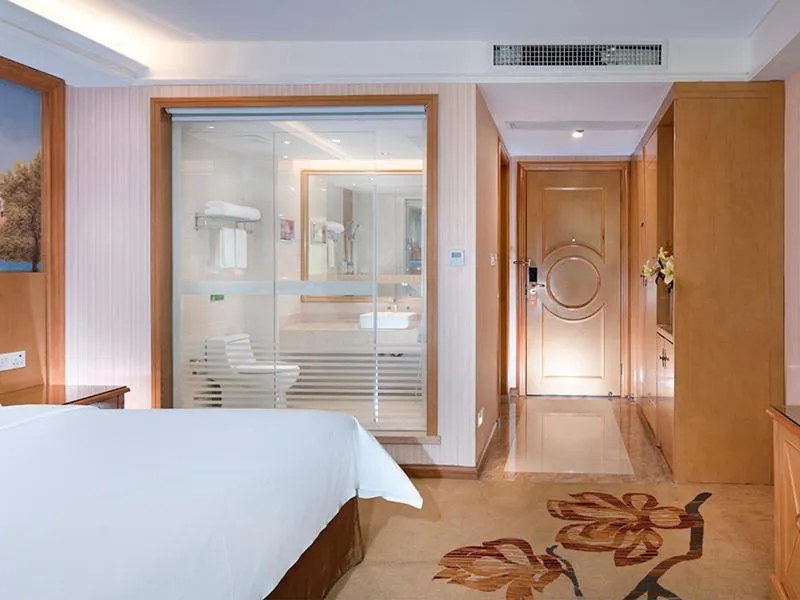 Bed in Vienna Hotel Qingyuan Yingde Guangming Road