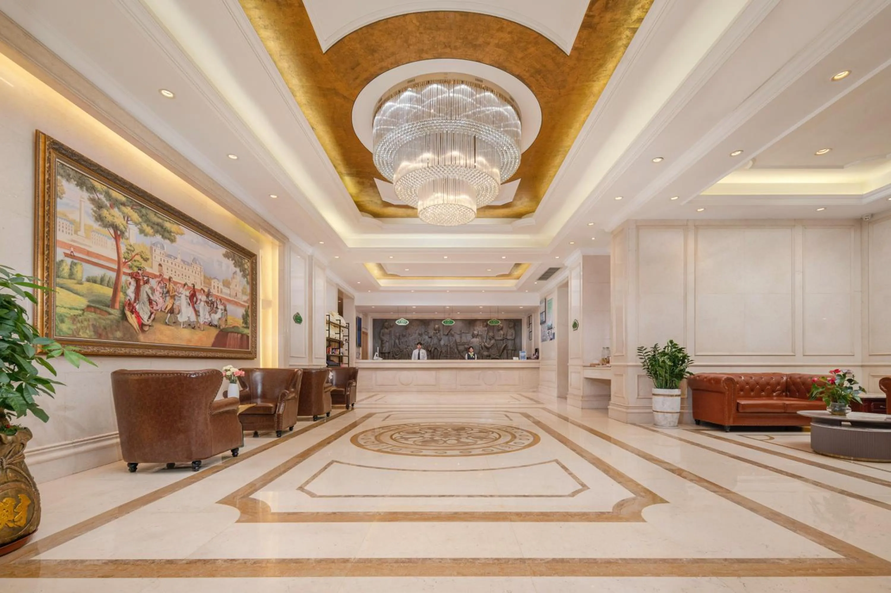 Lobby or reception in Vienna Hotel Shenzhen Fuyong Subway Station