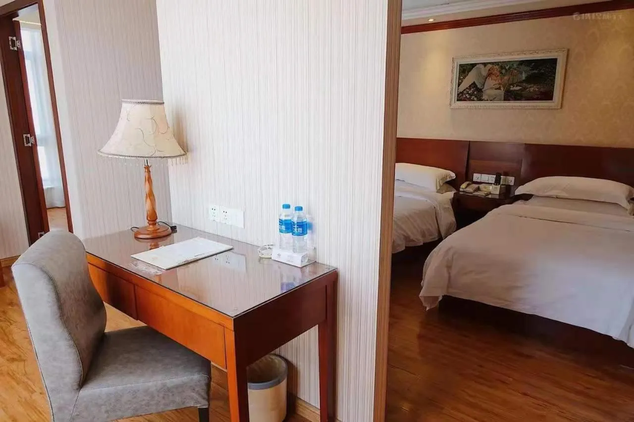 Bed in Vienna Hotel Nantong Tongzhou Bus Station