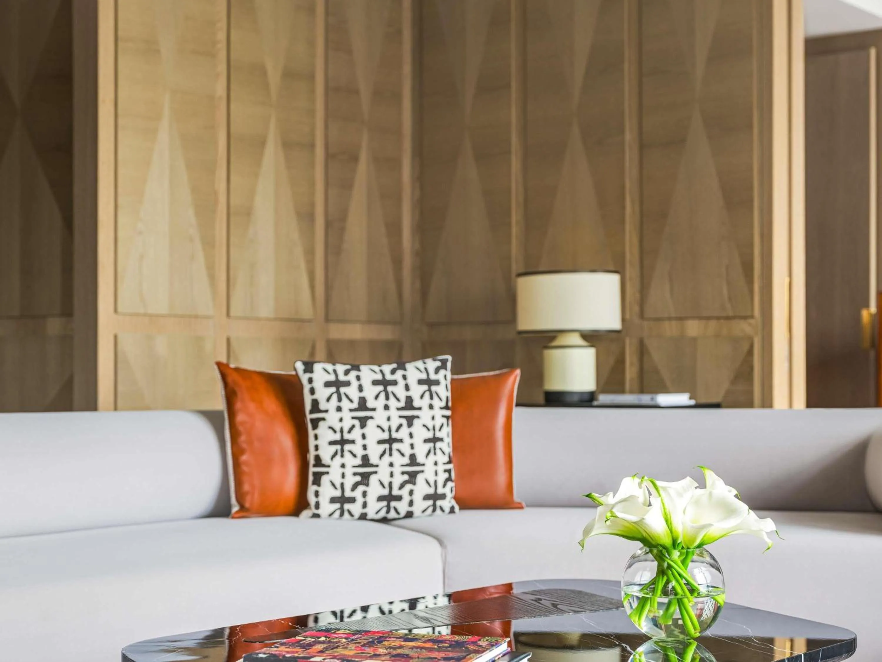 Bedroom in Fairmont Singapore