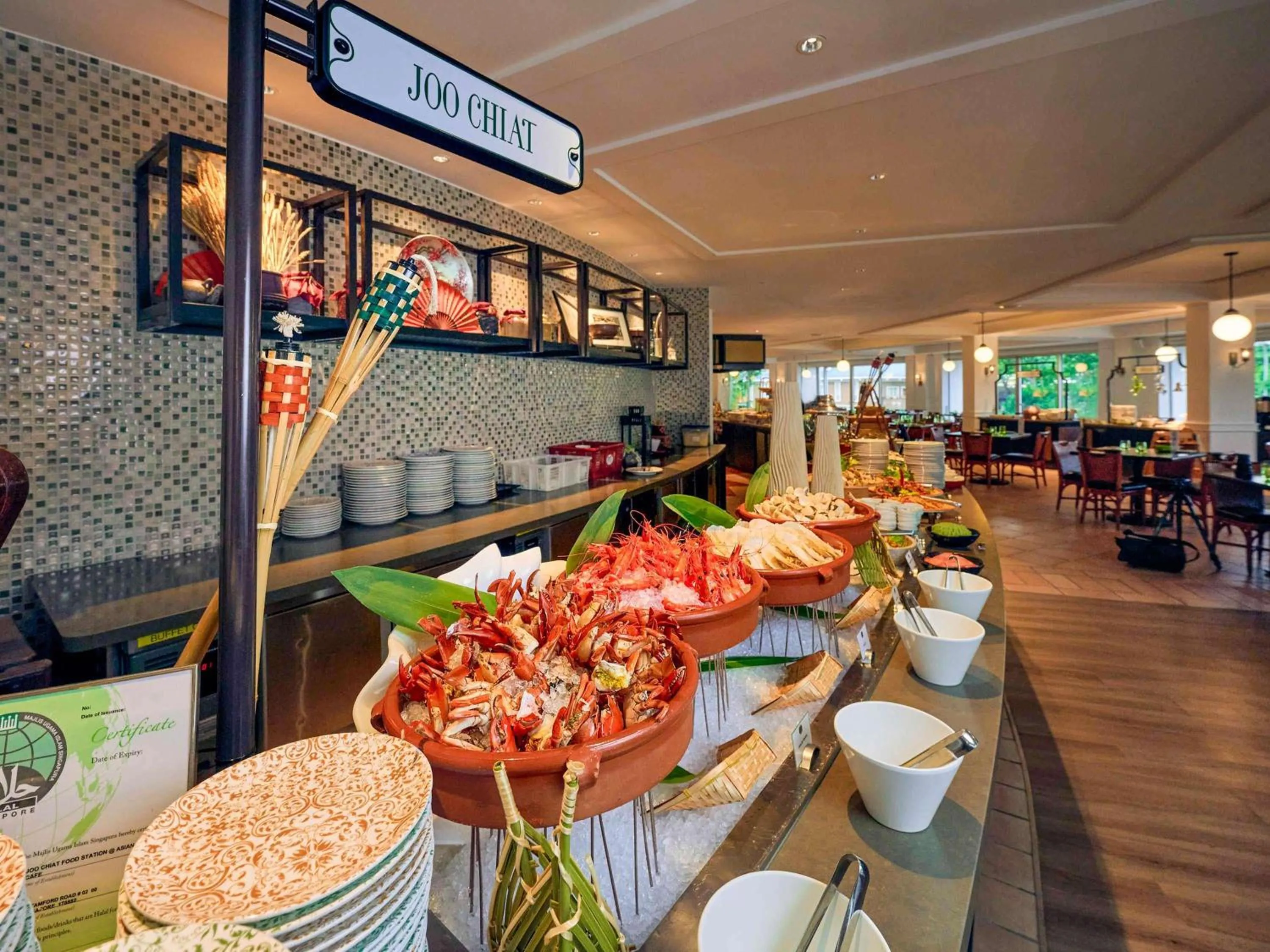 Restaurant/places to eat in Fairmont Singapore