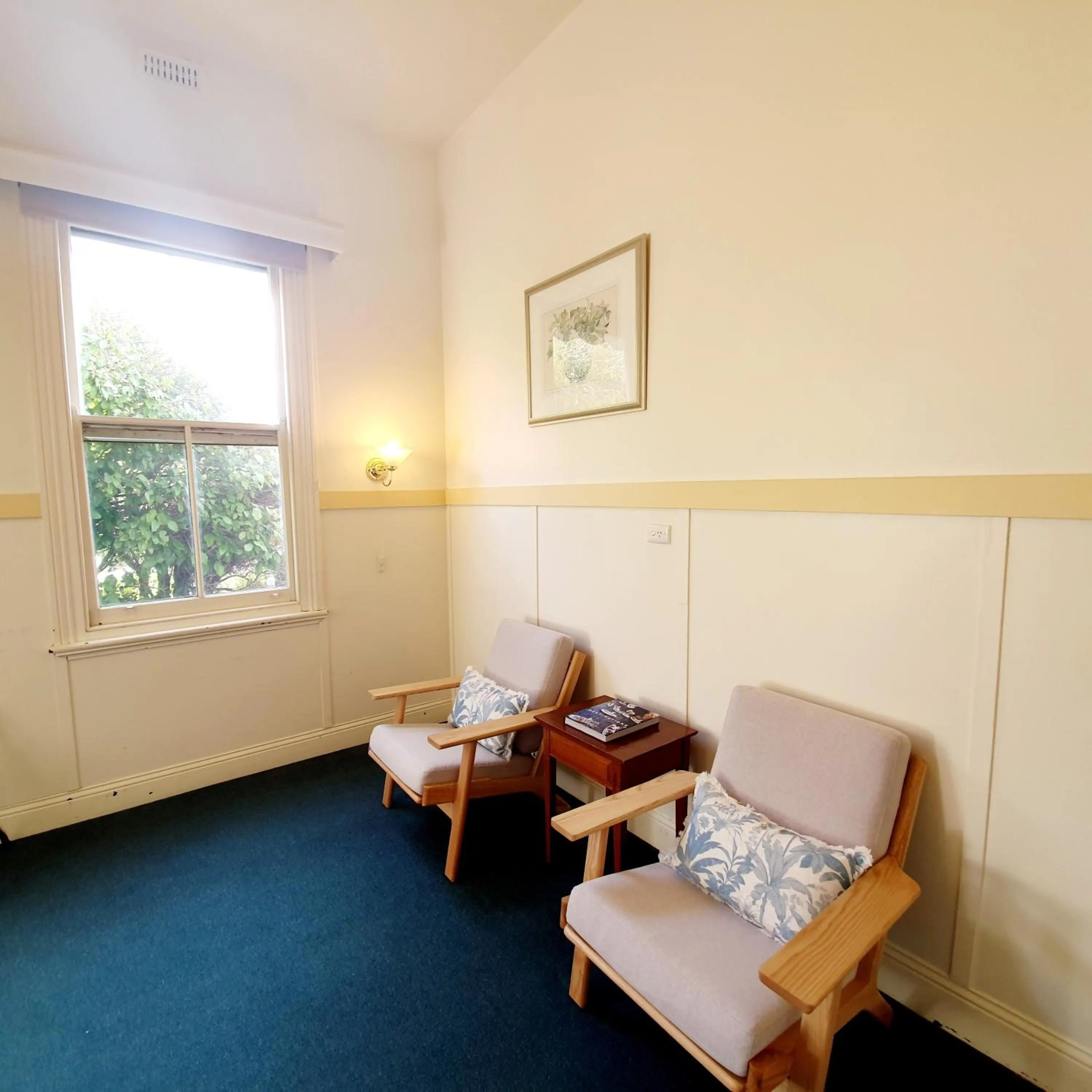 Seating area in Point Lonsdale Guest House