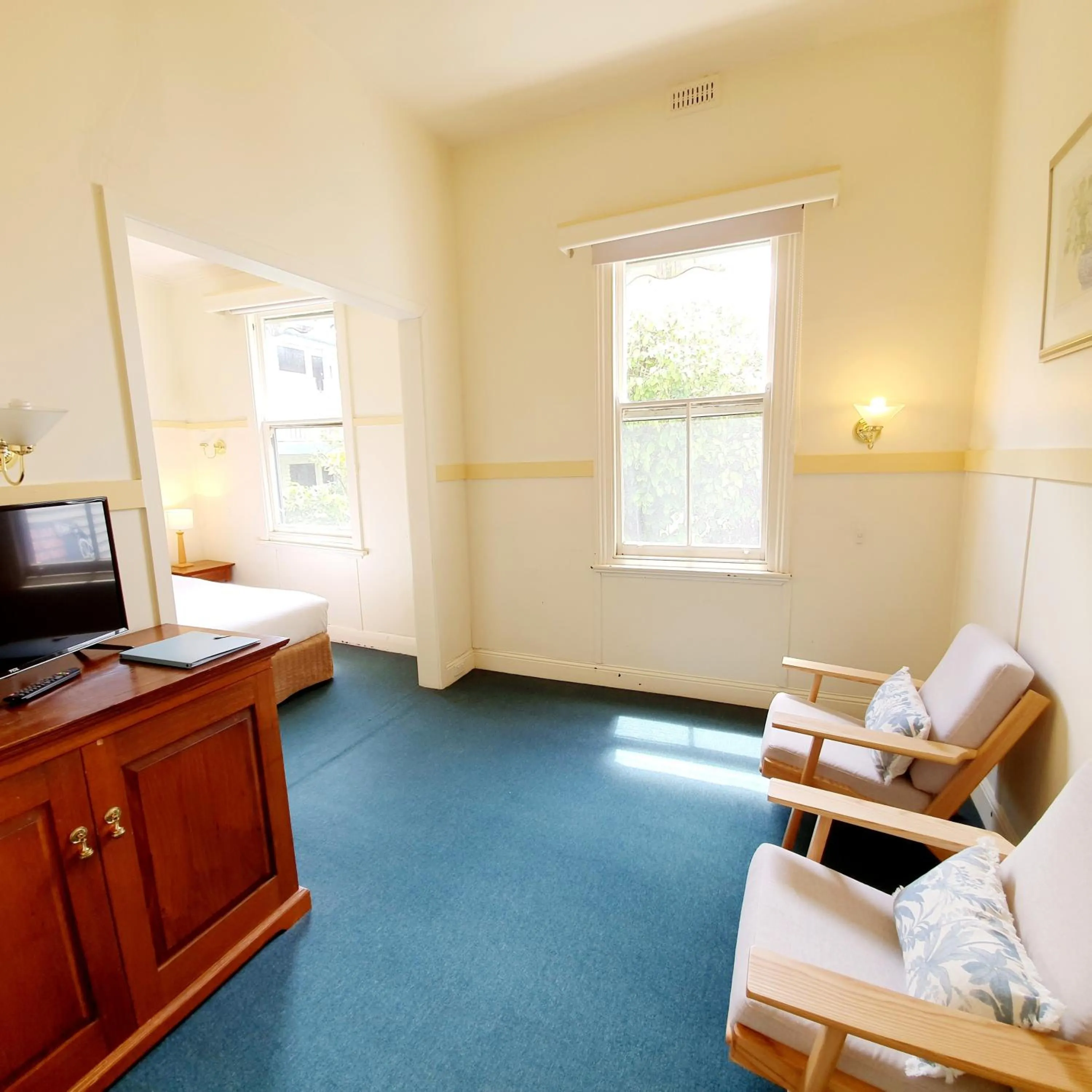Seating area in Point Lonsdale Guest House