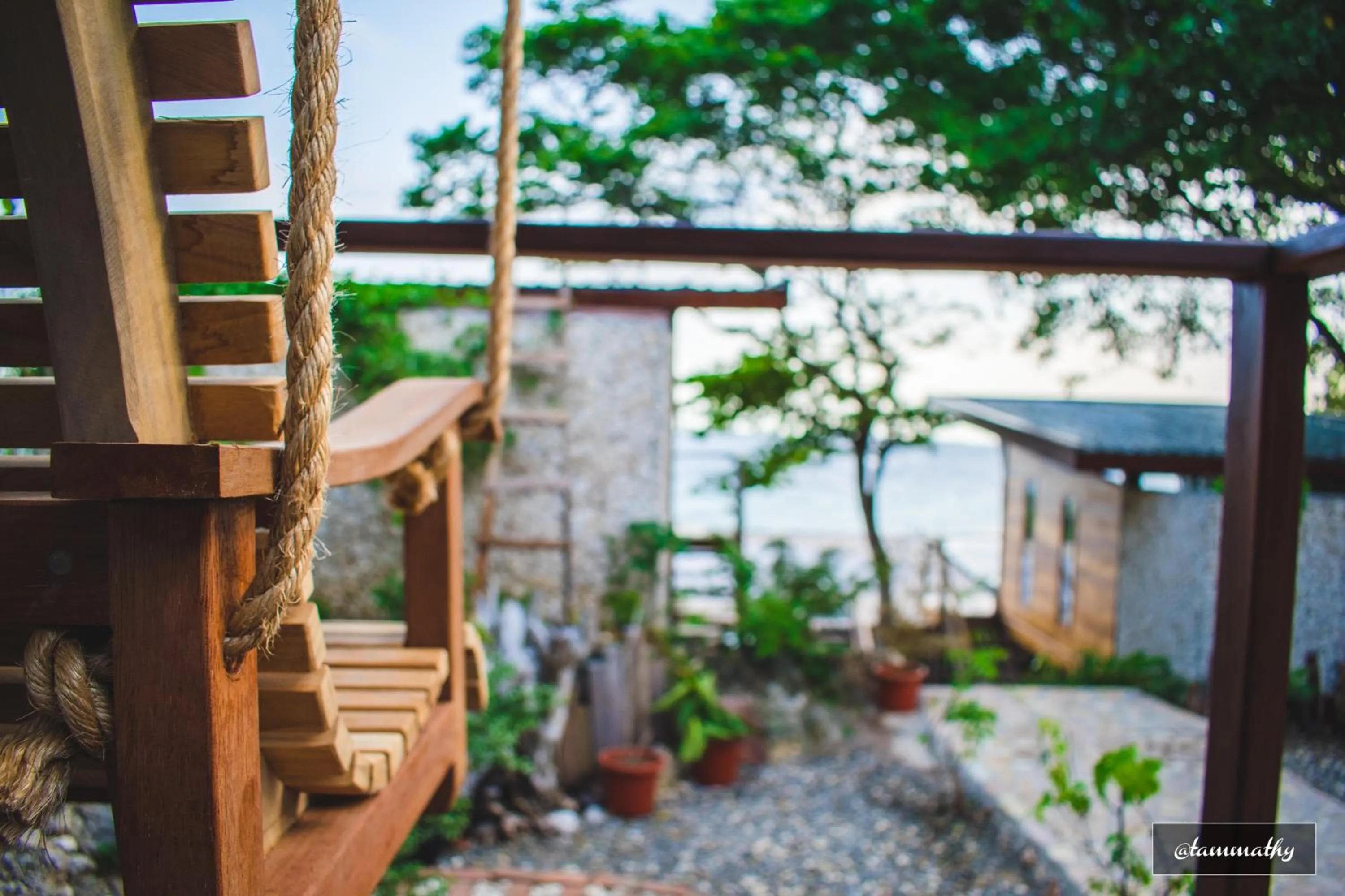 Sea view in Tevana House Reef