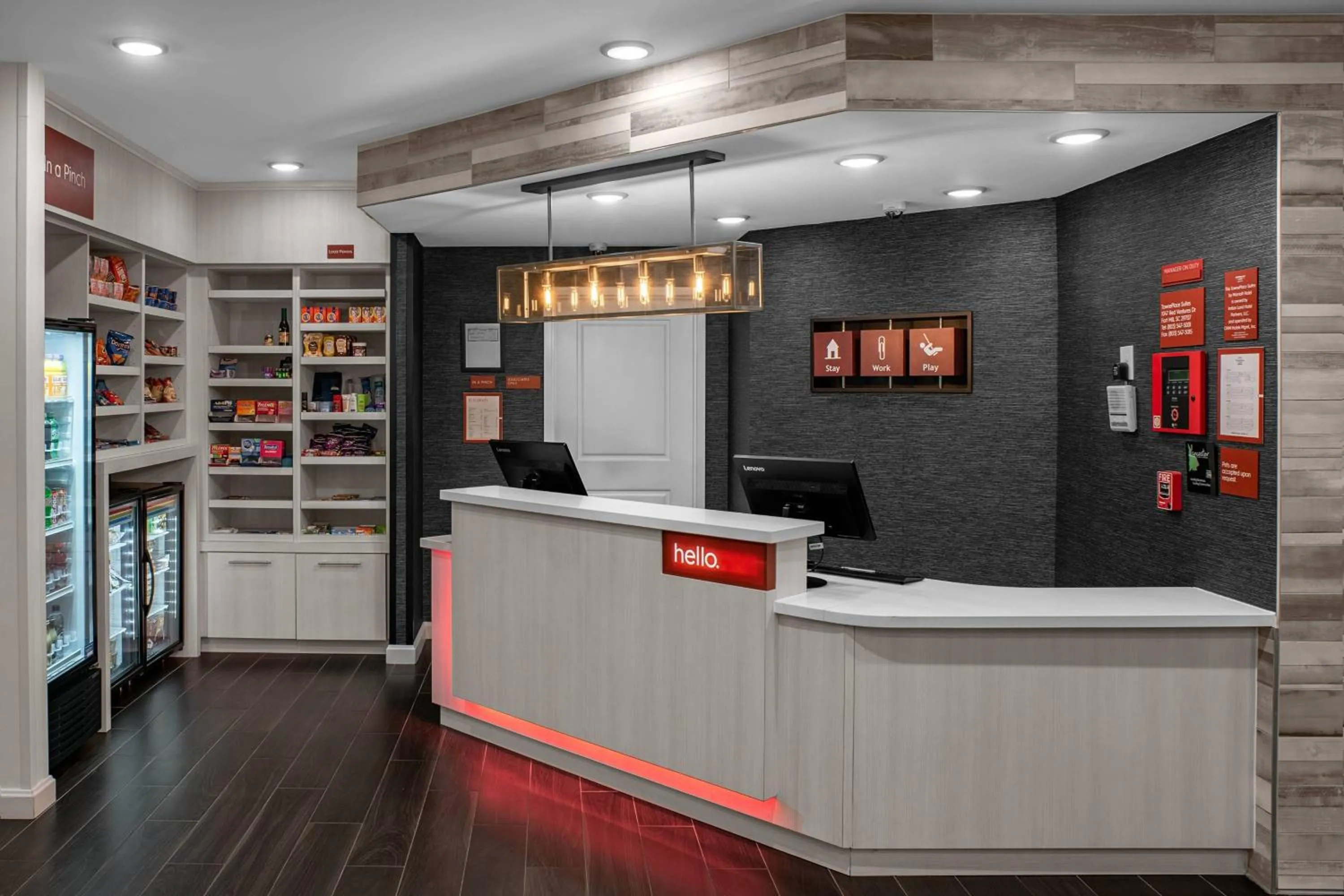 Lobby or reception in TownePlace Suites by Marriott Charlotte Fort Mill