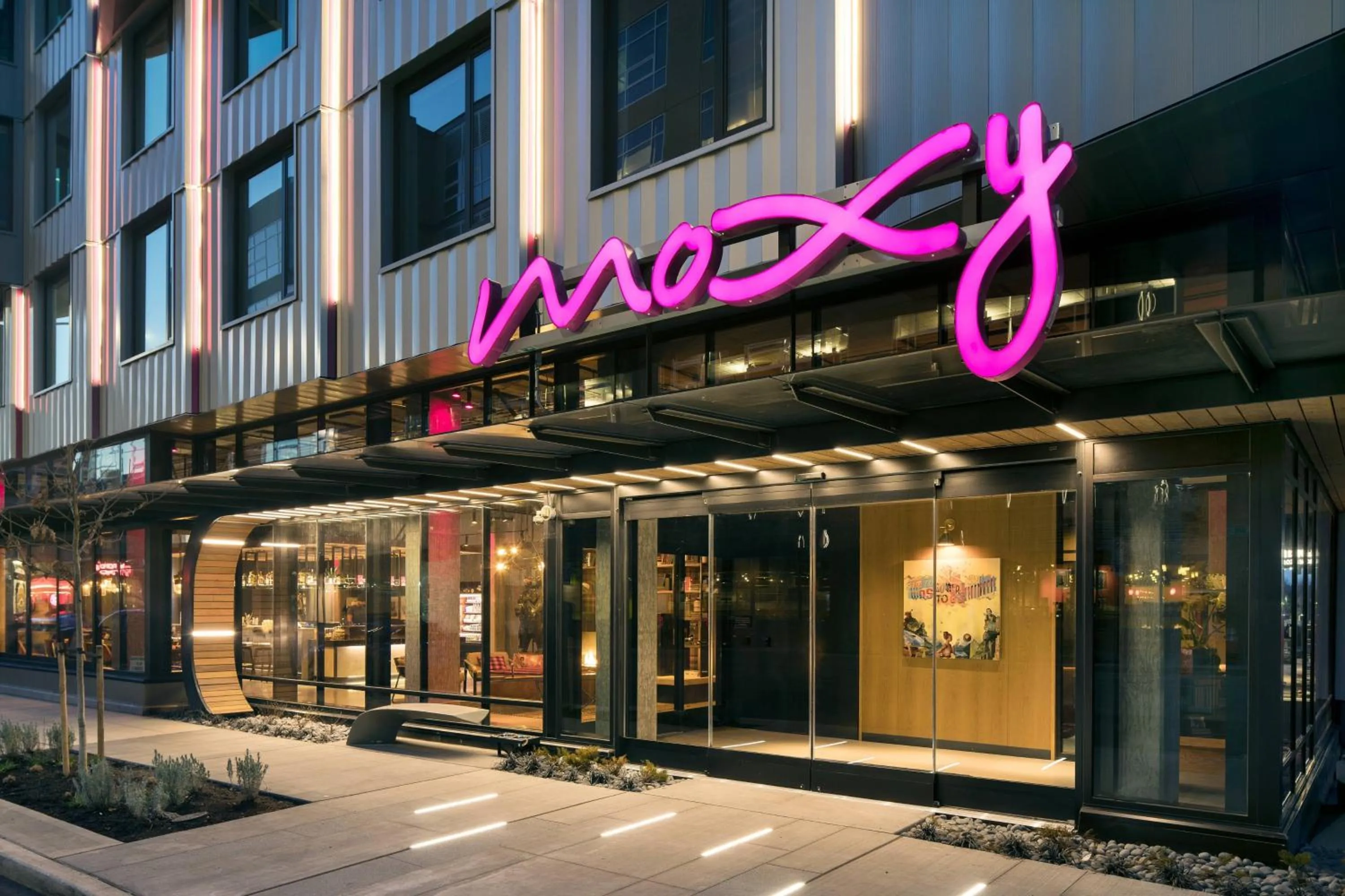 Property building in MOXY Seattle Downtown