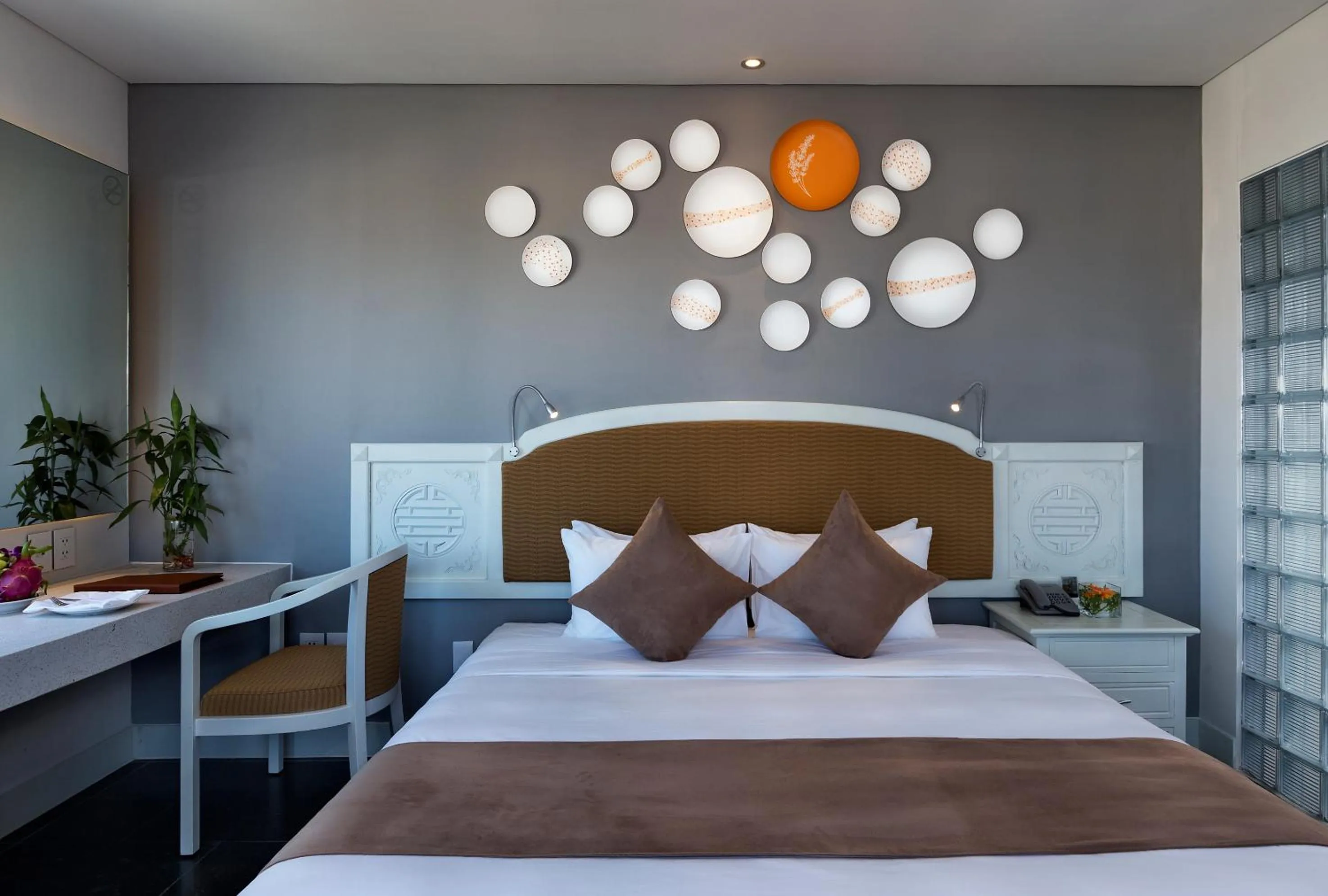 Bed in Alba Spa Hotel