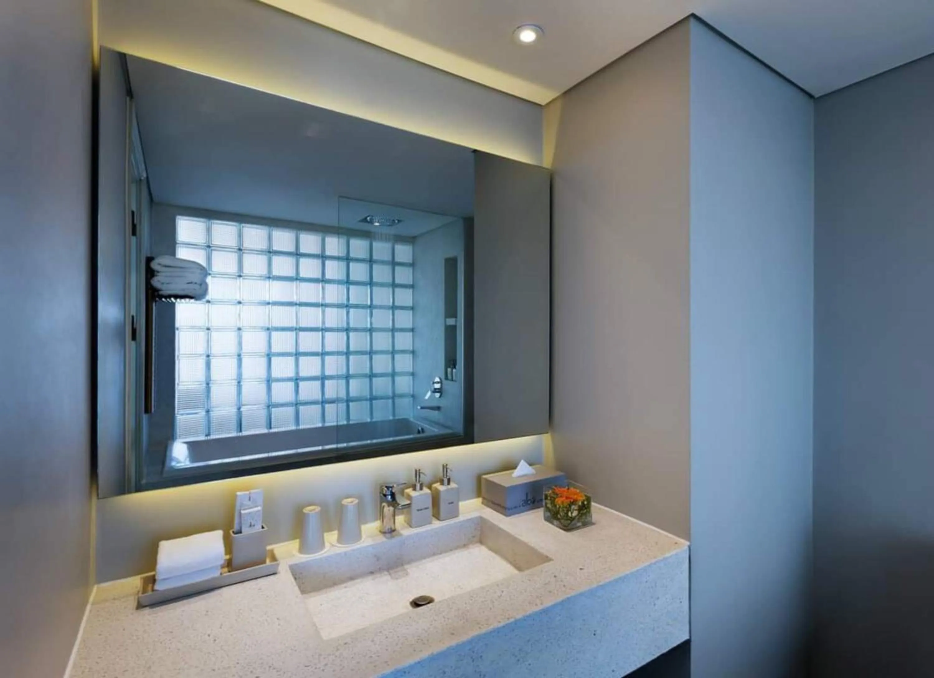 Bathroom in Alba Spa Hotel