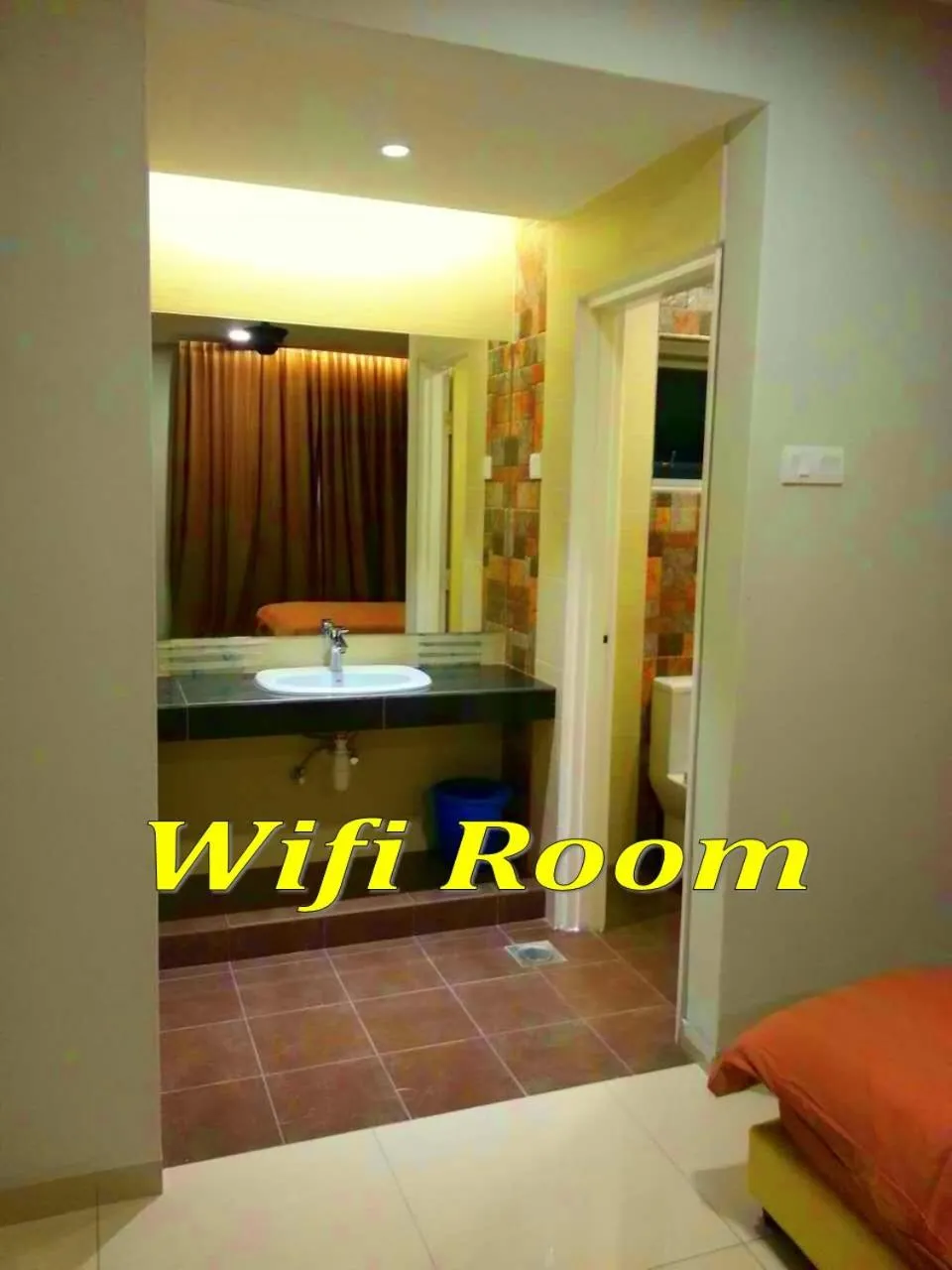 Text overlay in Malacca Hotel Apartment
